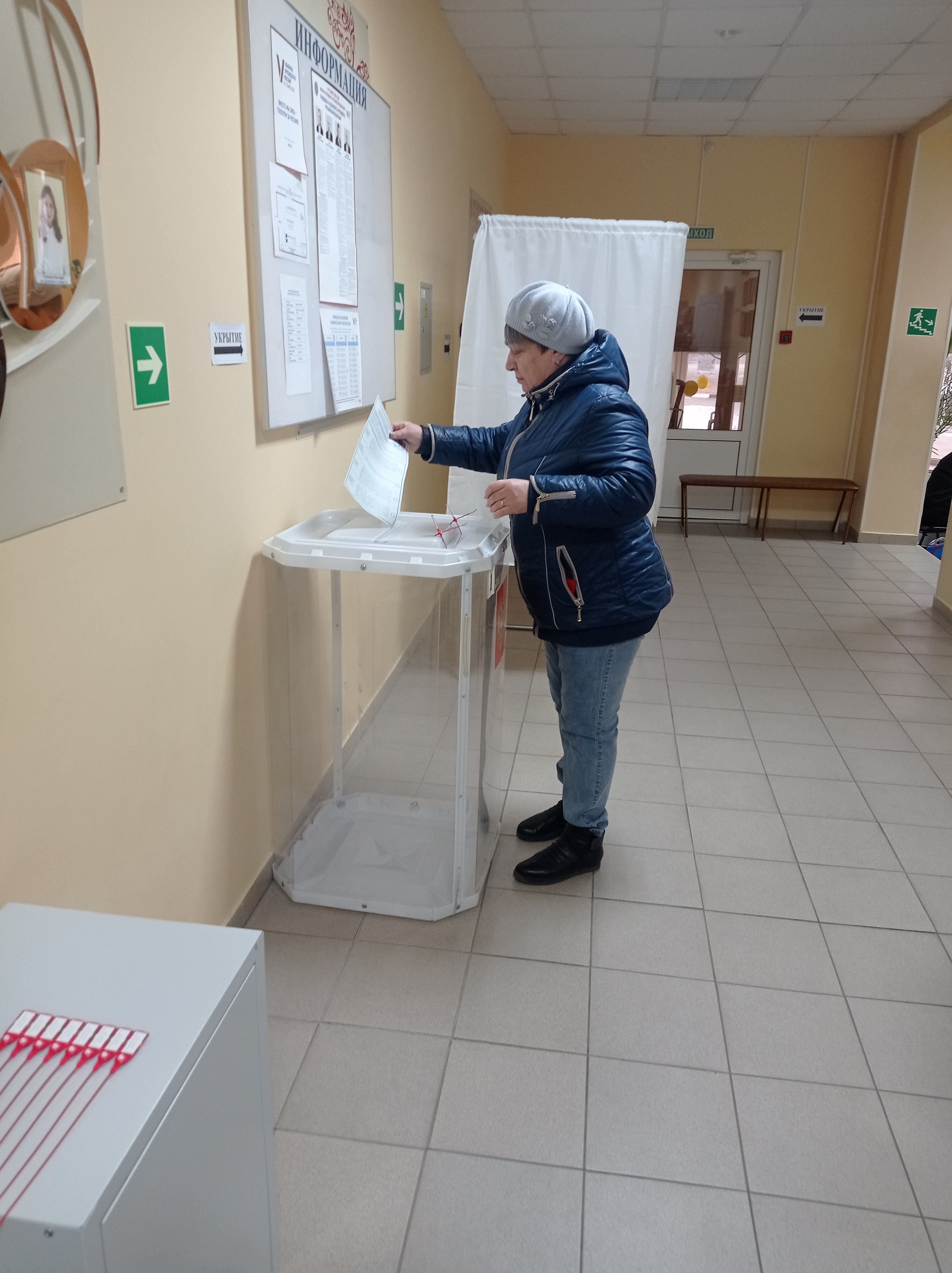 Сообщение наблюдателя — УИК №586, Белгородская область