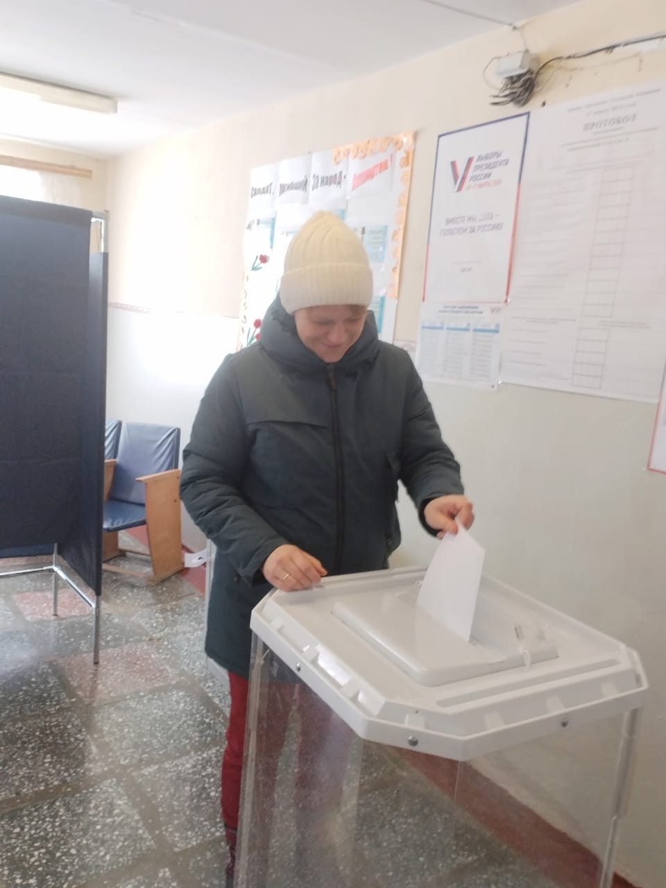 Сообщение наблюдателя — УИК №1075, Саратовская область