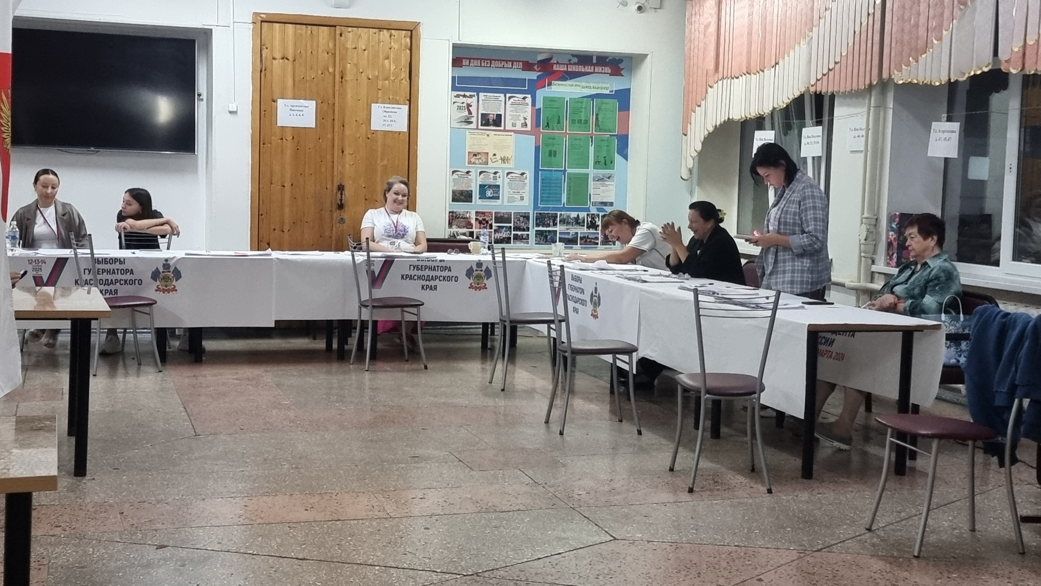 Сообщение наблюдателя — УИК №2220, Краснодарский край