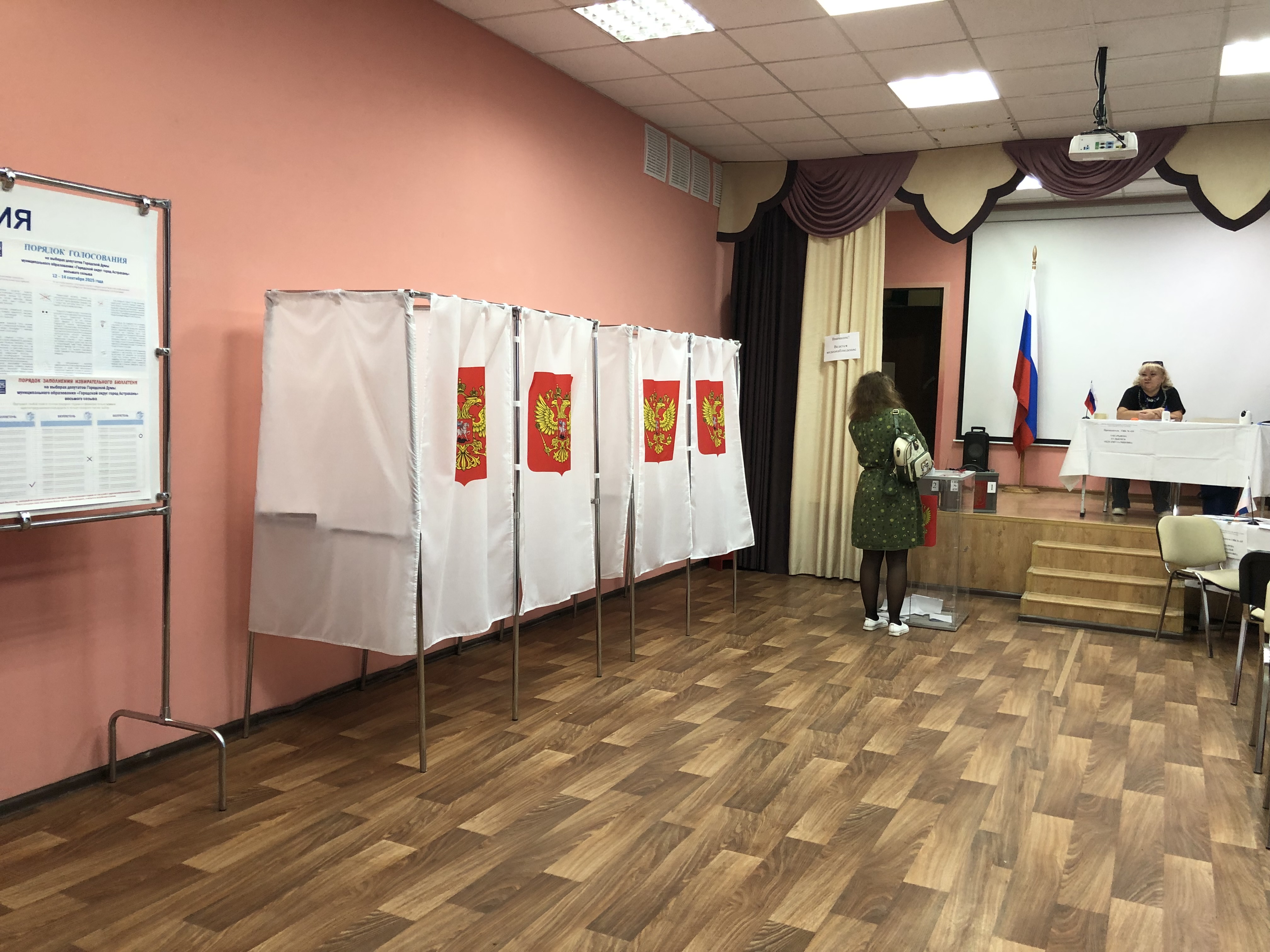 Сообщение наблюдателя — УИК №435, Астраханская область