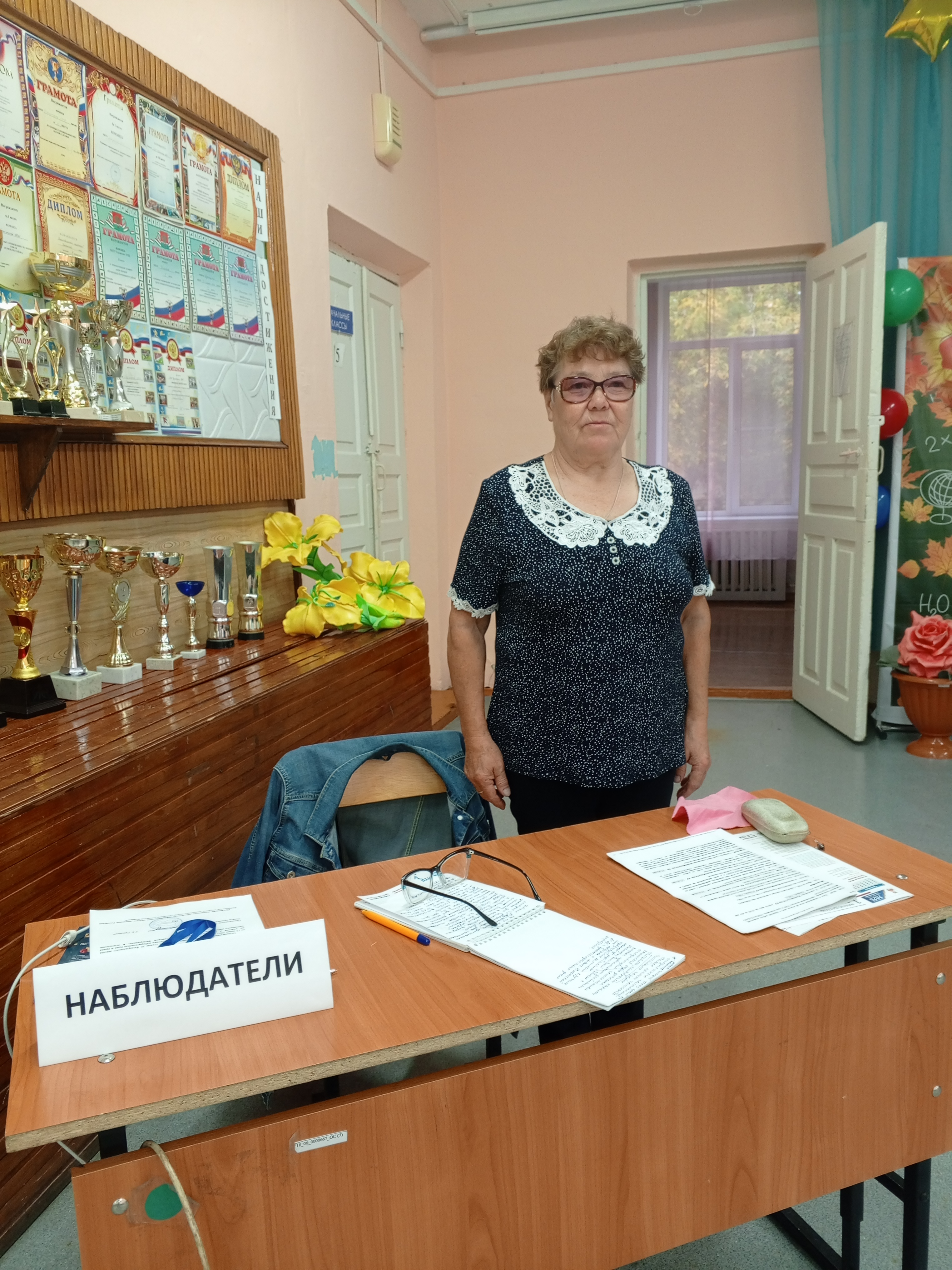 Сообщение наблюдателя — УИК №475, Новосибирская область