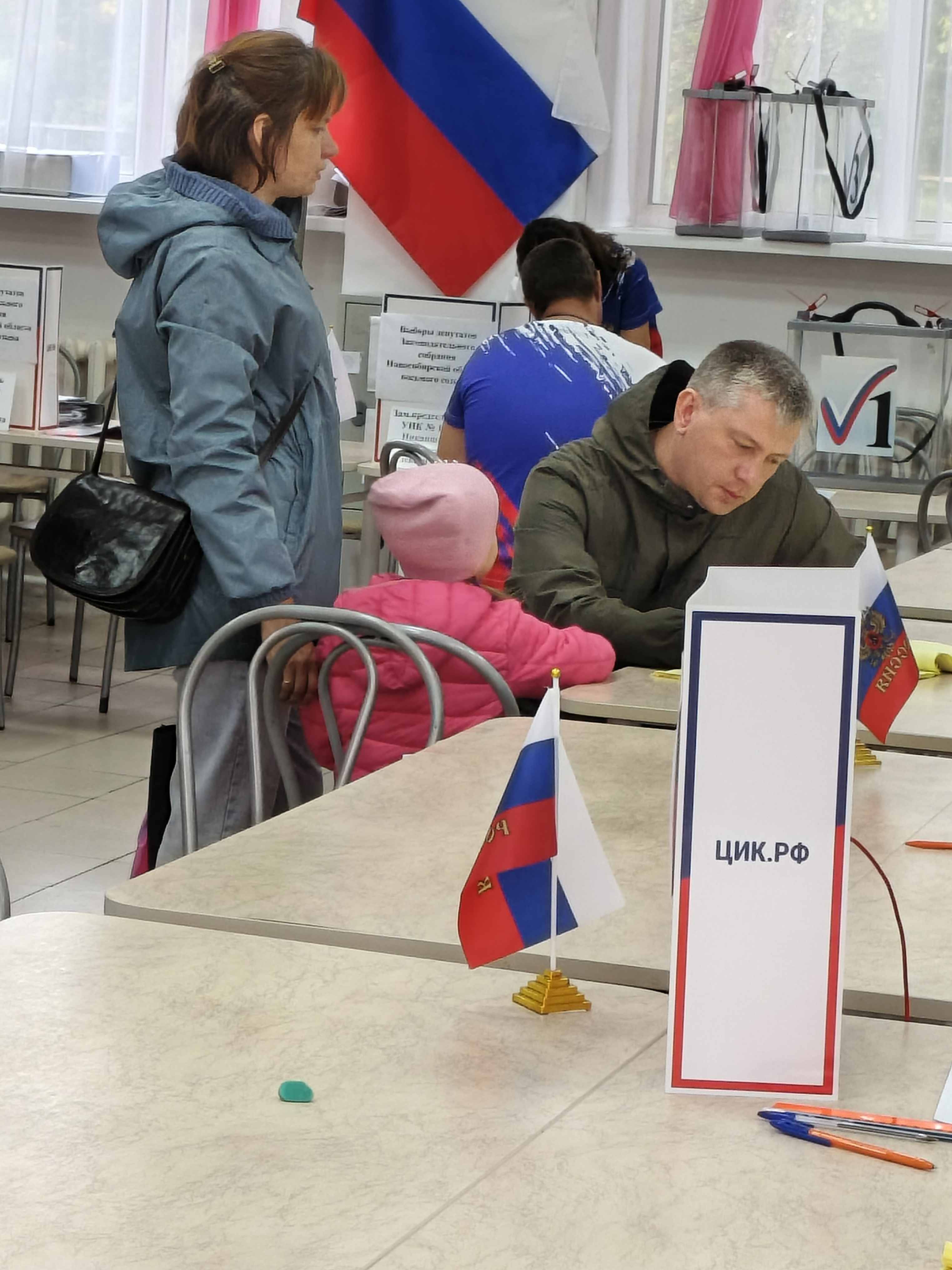 Сообщение наблюдателя — УИК №1362, Новосибирская область