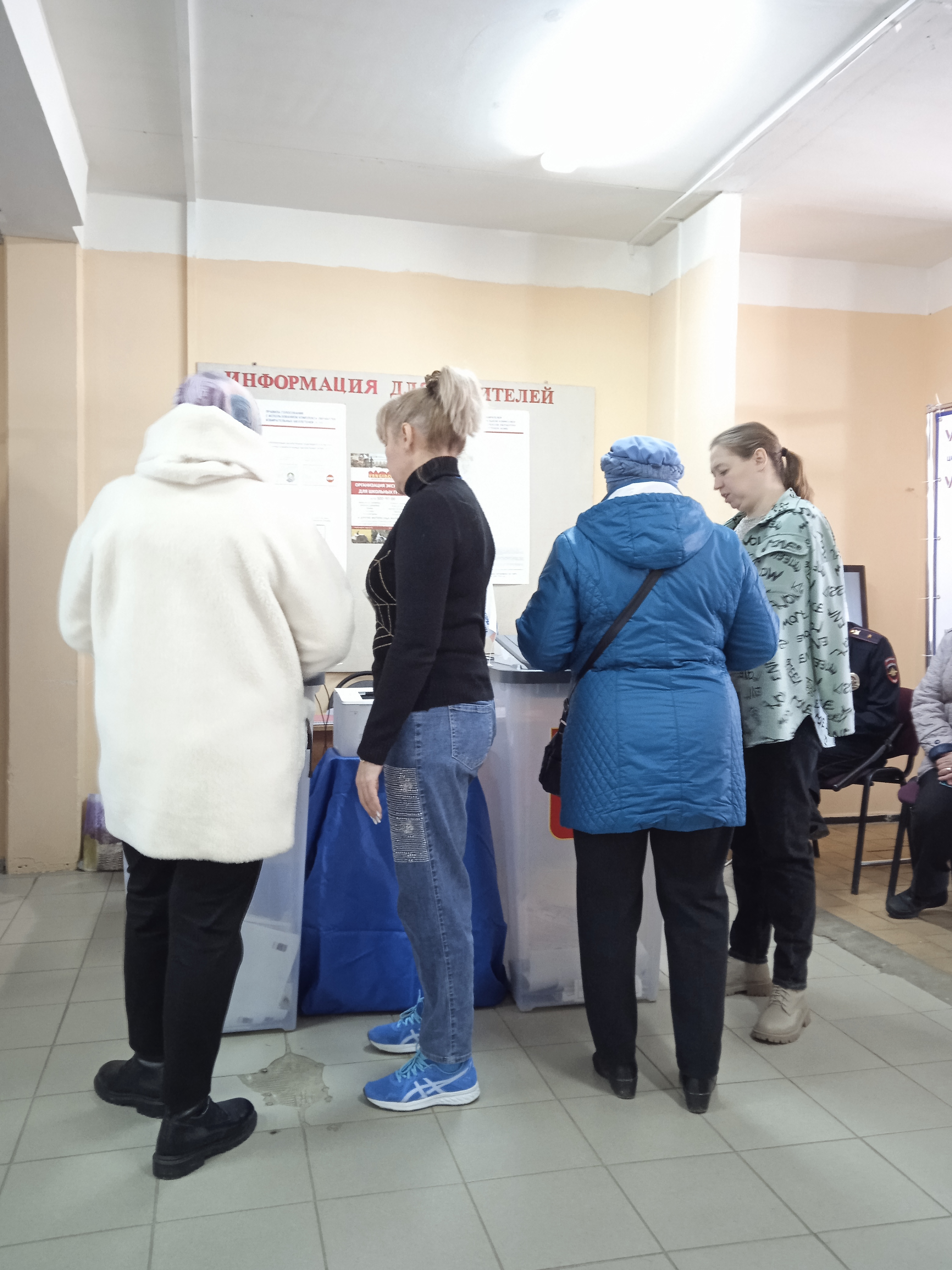 Сообщение наблюдателя — УИК №1368, Воронежская область