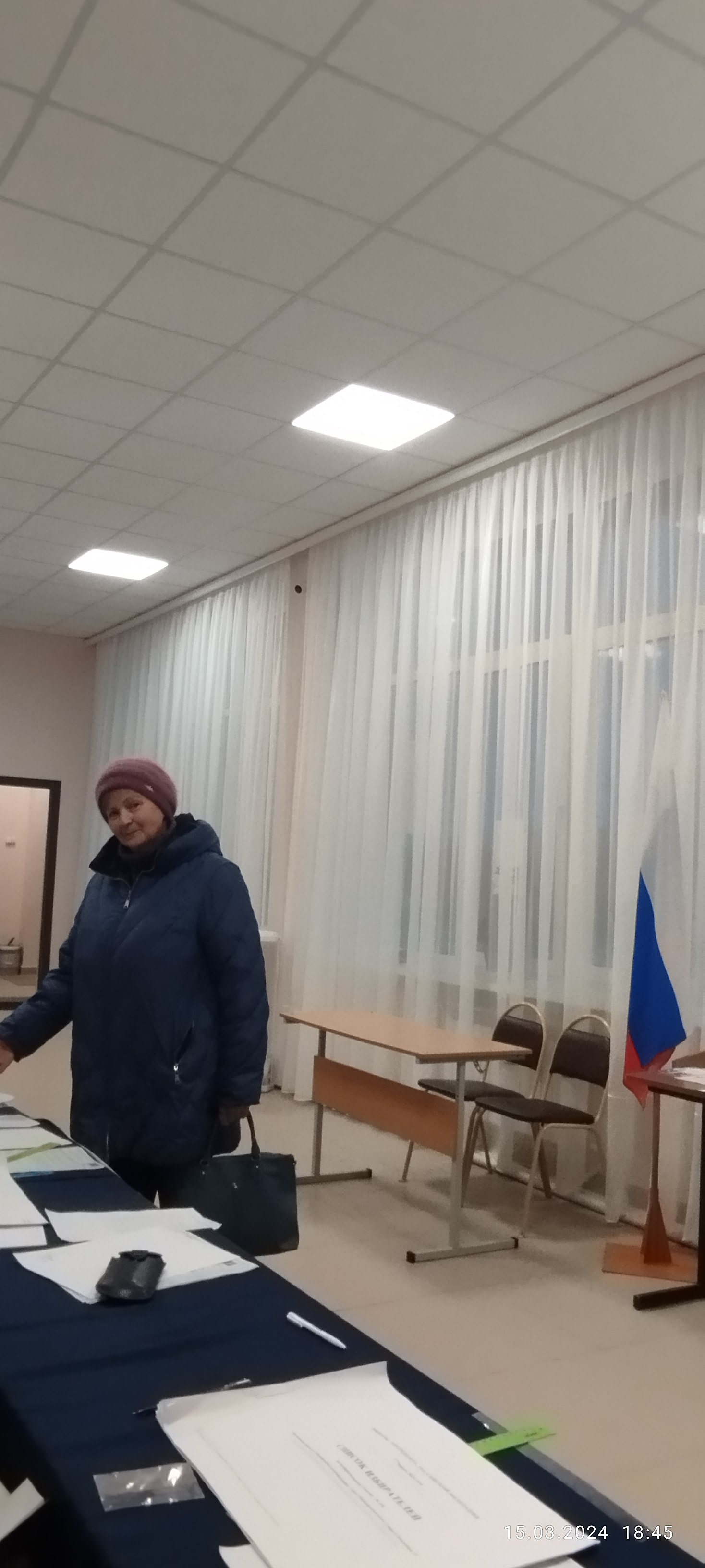 Сообщение наблюдателя — УИК №478, Орловская область