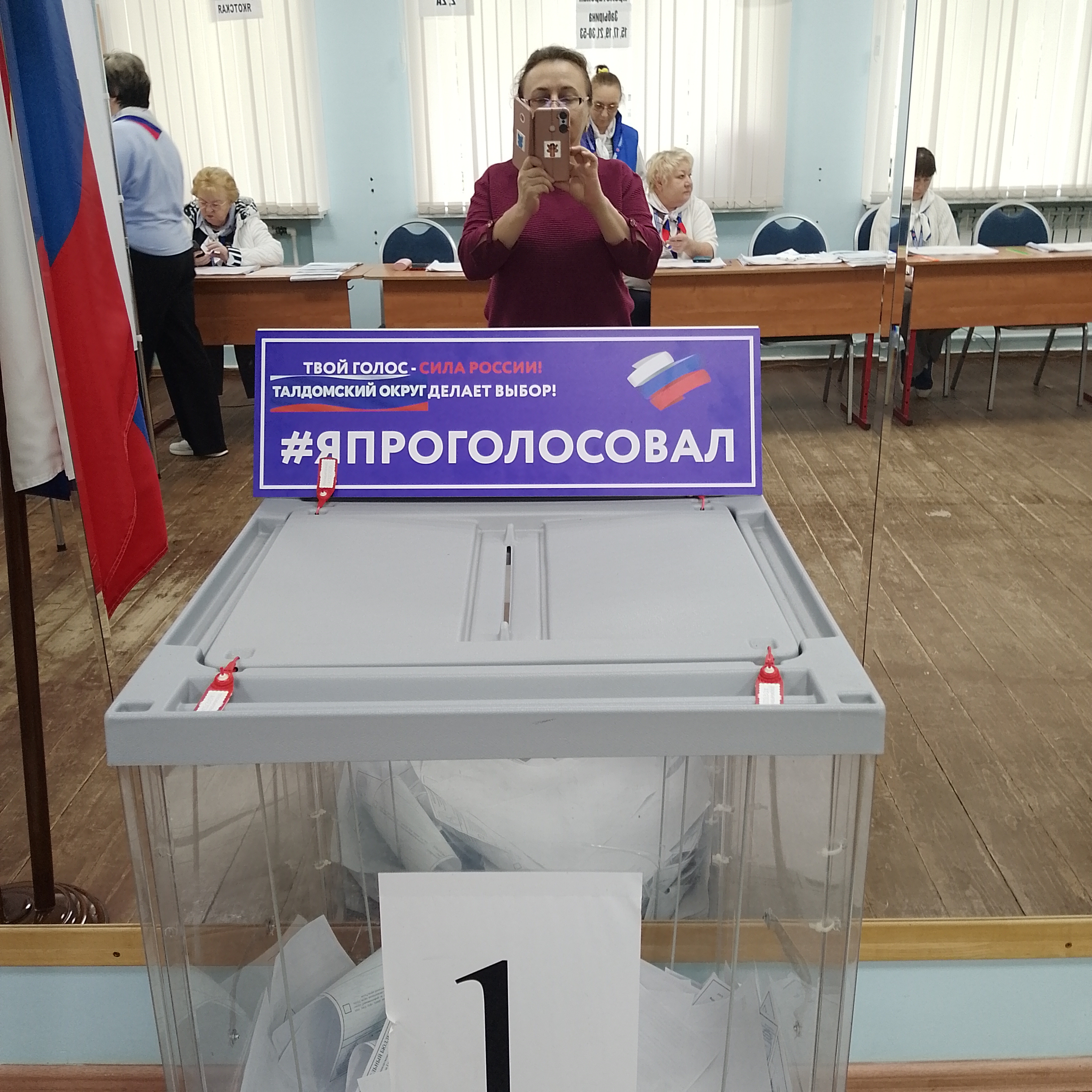 Сообщение — УИК №3095, Московская область