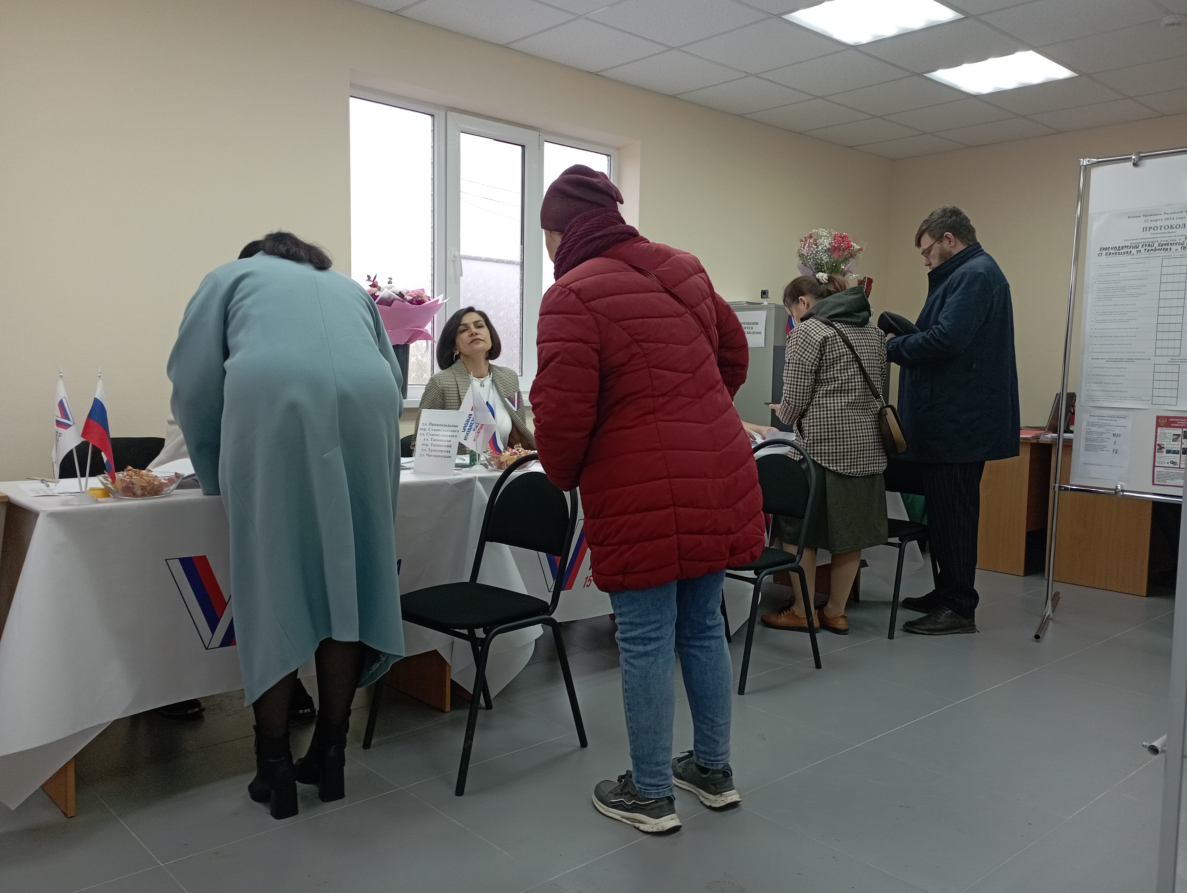 Сообщение наблюдателя — УИК №1704, Краснодарский край