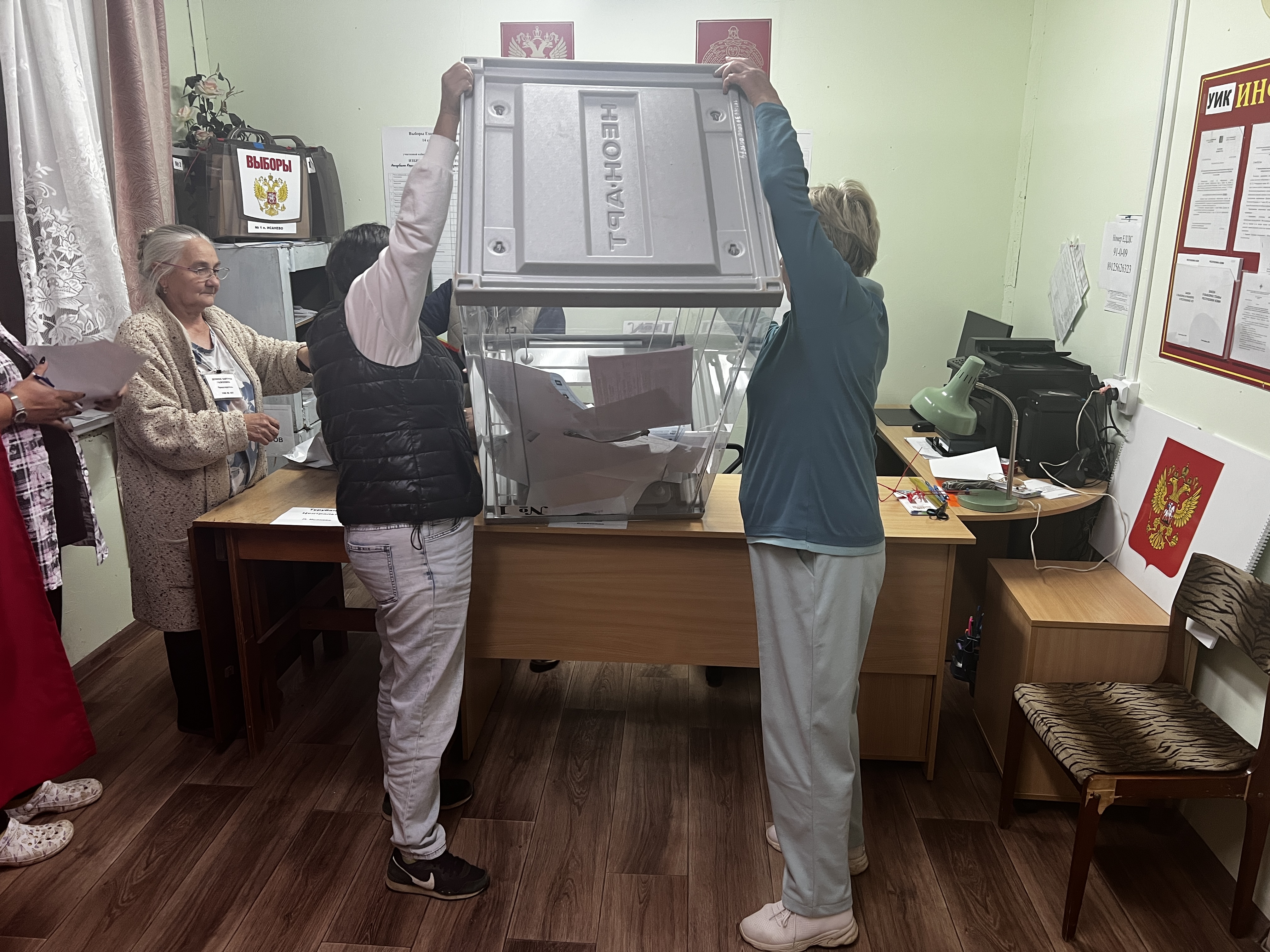 Сообщение наблюдателя — УИК №497, Республика Коми