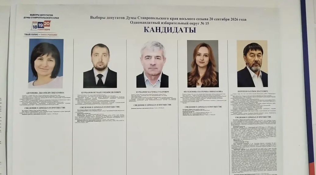 Сообщение — УИК №874, Ставропольский край