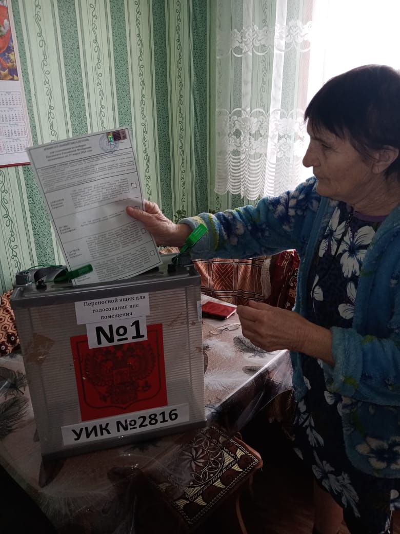 Сообщение наблюдателя — УИК №2816, Волгоградская область