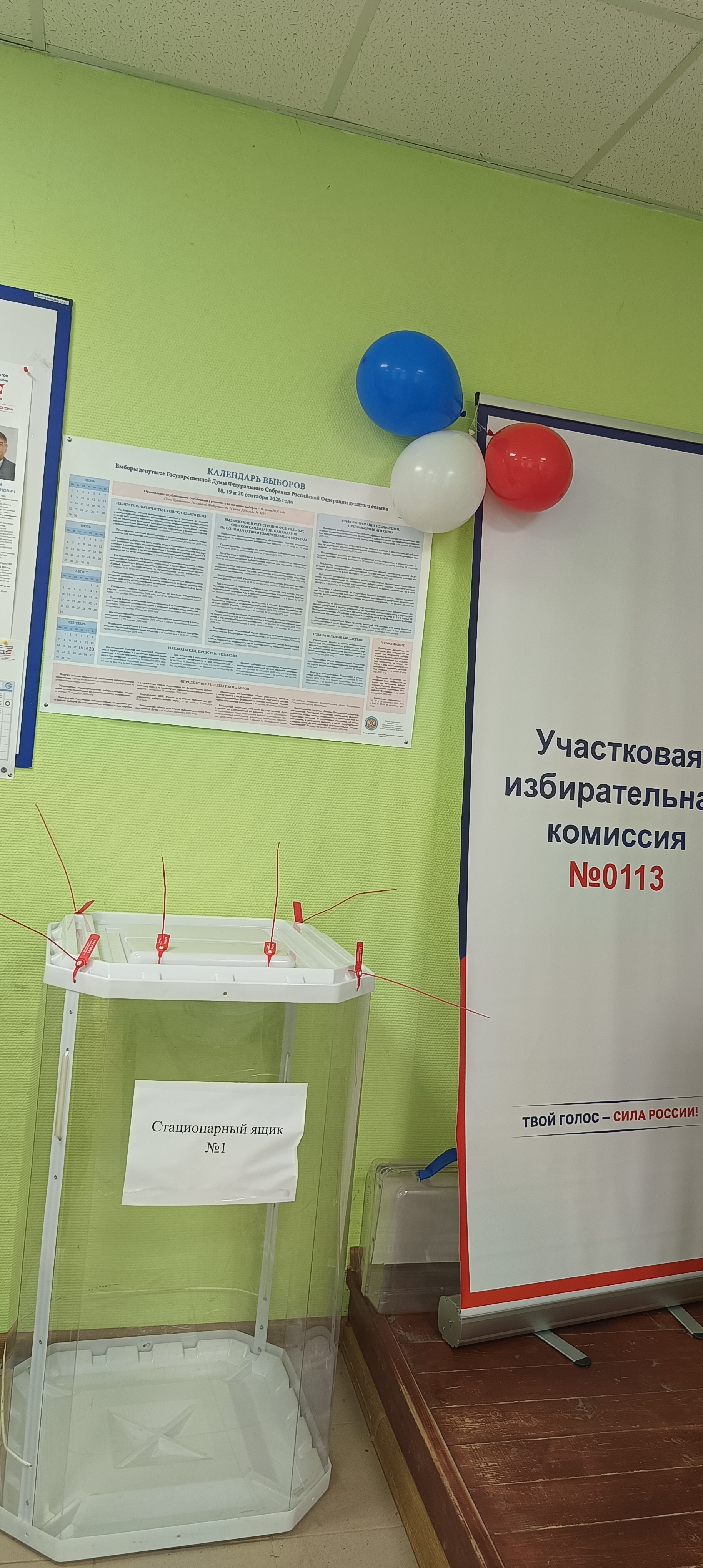 Сообщение — УИК №113, Калужская область