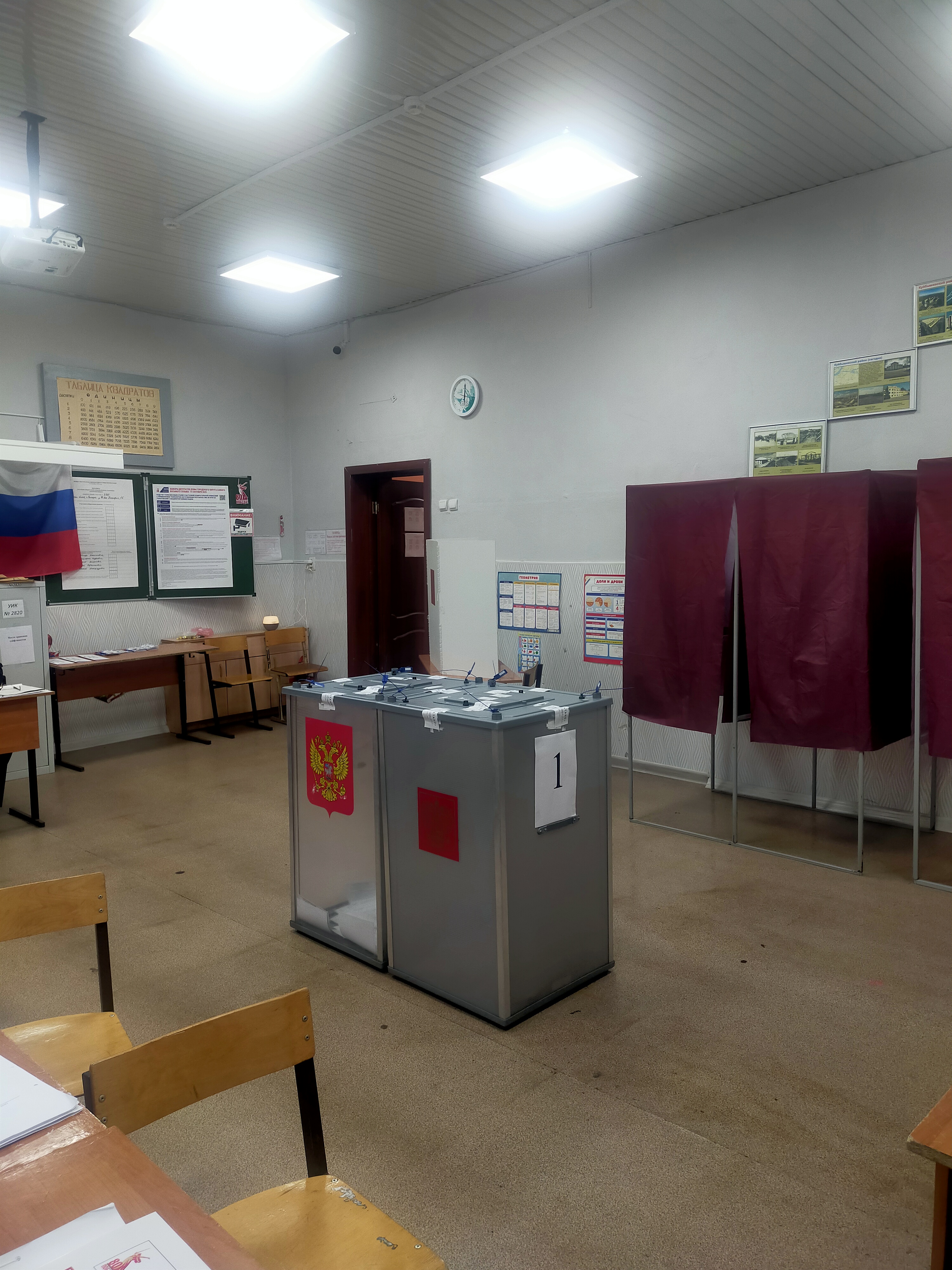 Сообщение наблюдателя — УИК №2820, Самарская область
