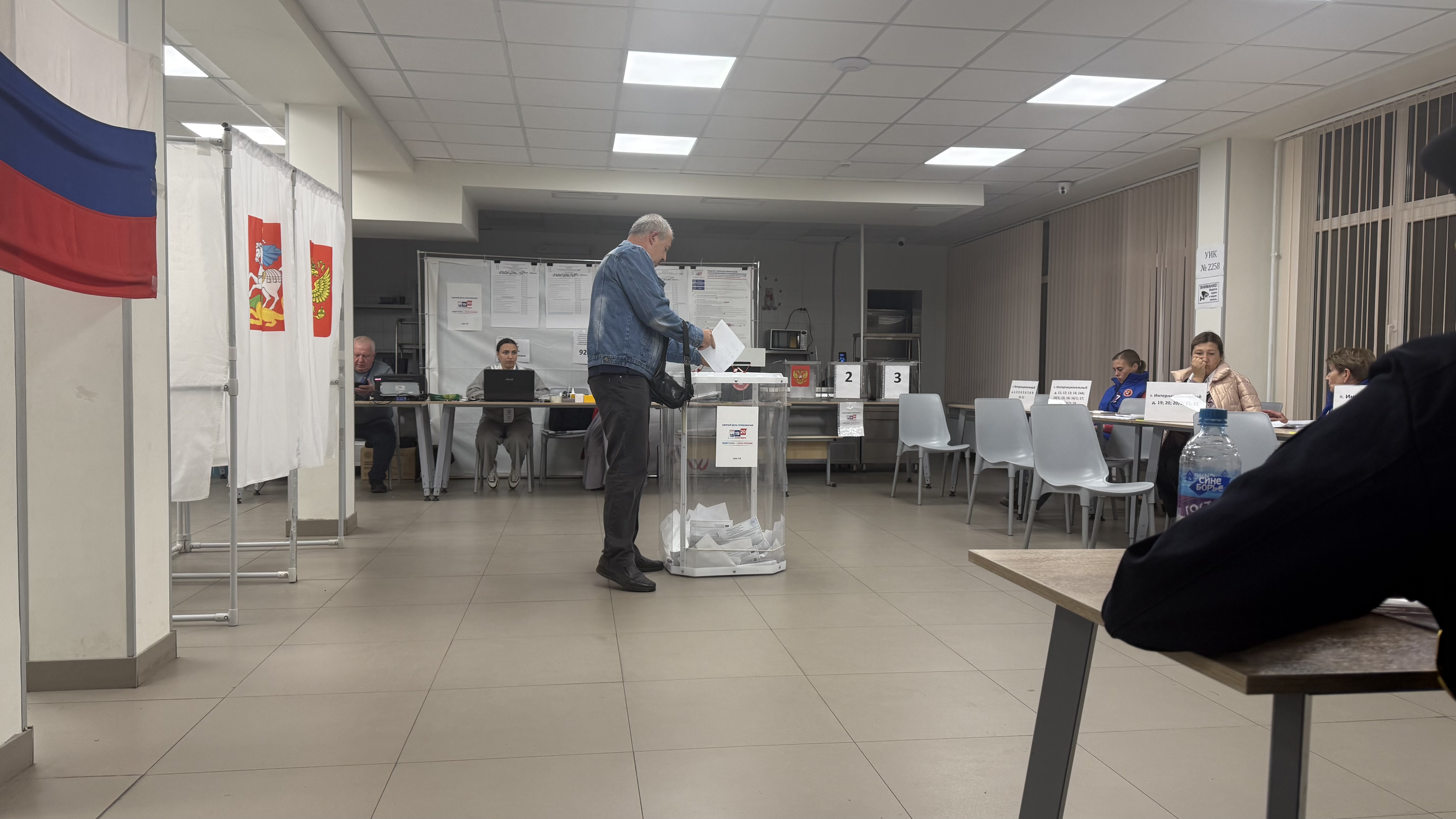 Сообщение — УИК №2258, Московская область