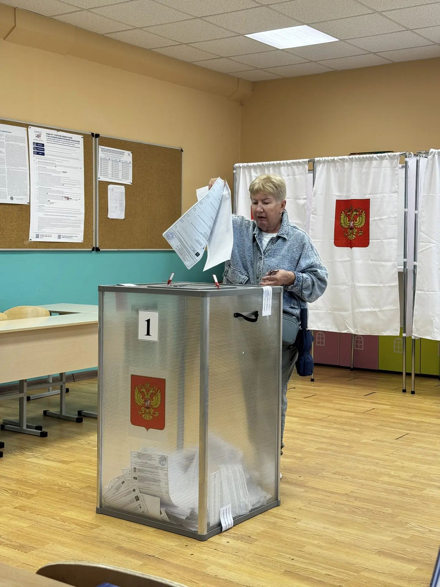 Сообщение — УИК №3852, Московская область