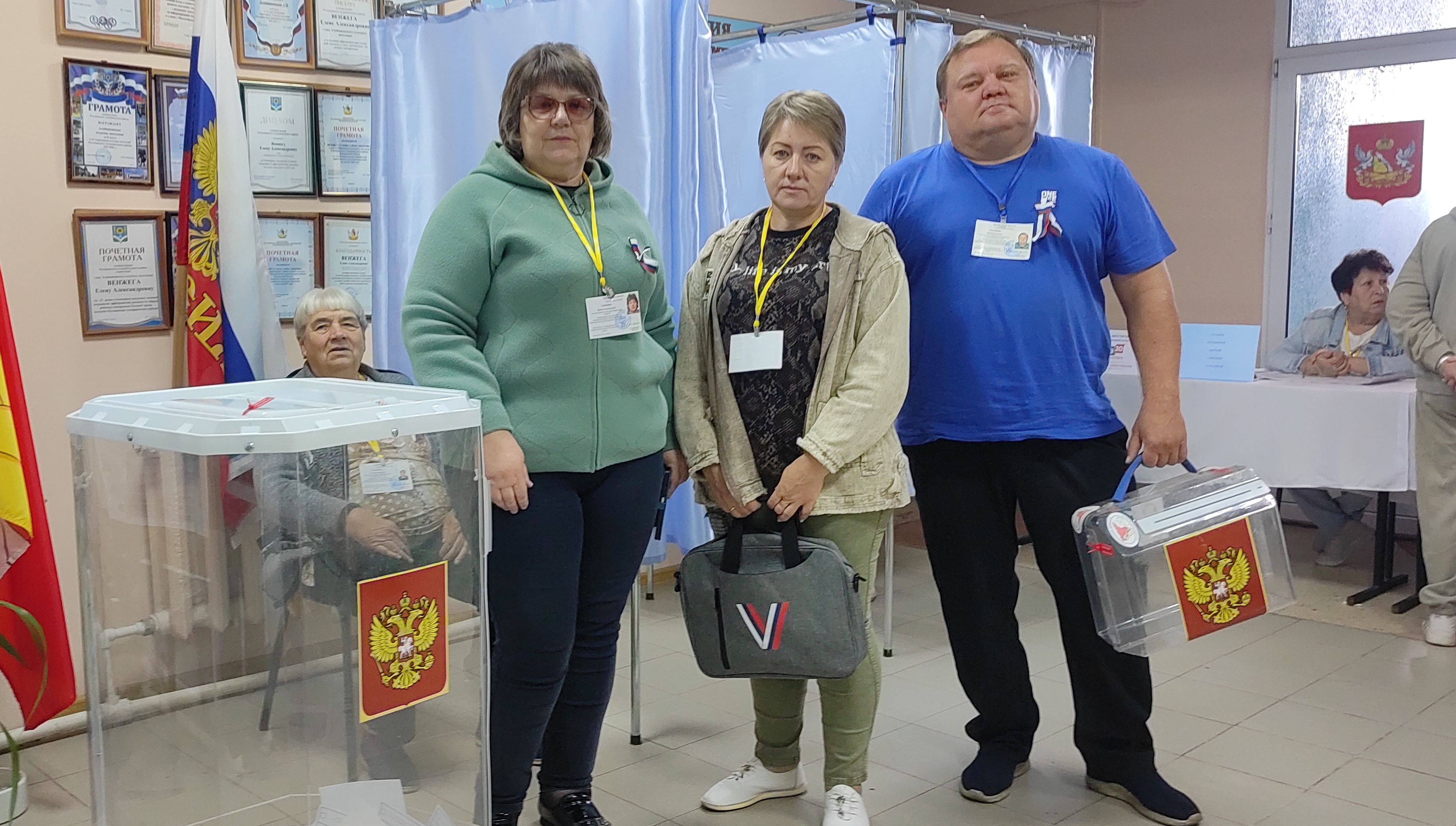 Сообщение — УИК №3430, Воронежская область