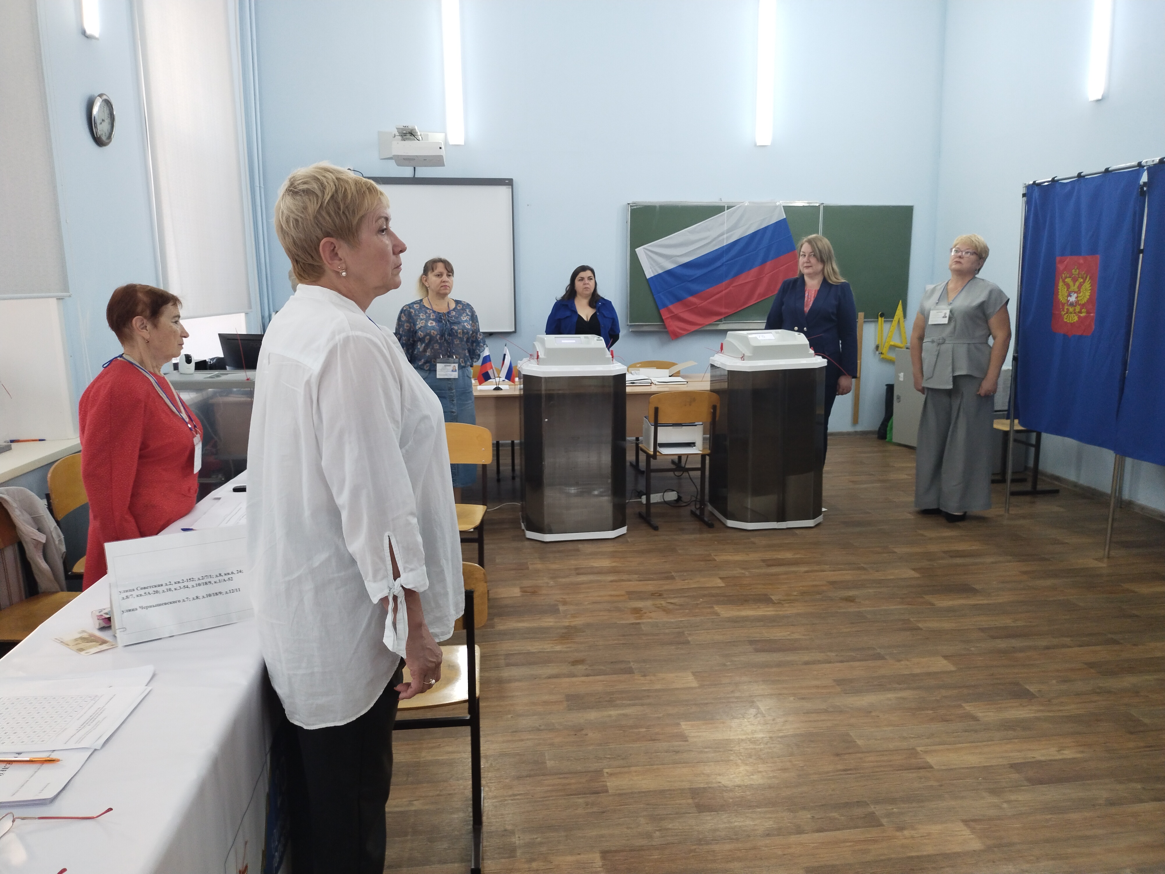 Сообщение наблюдателя — УИК №108, Астраханская область