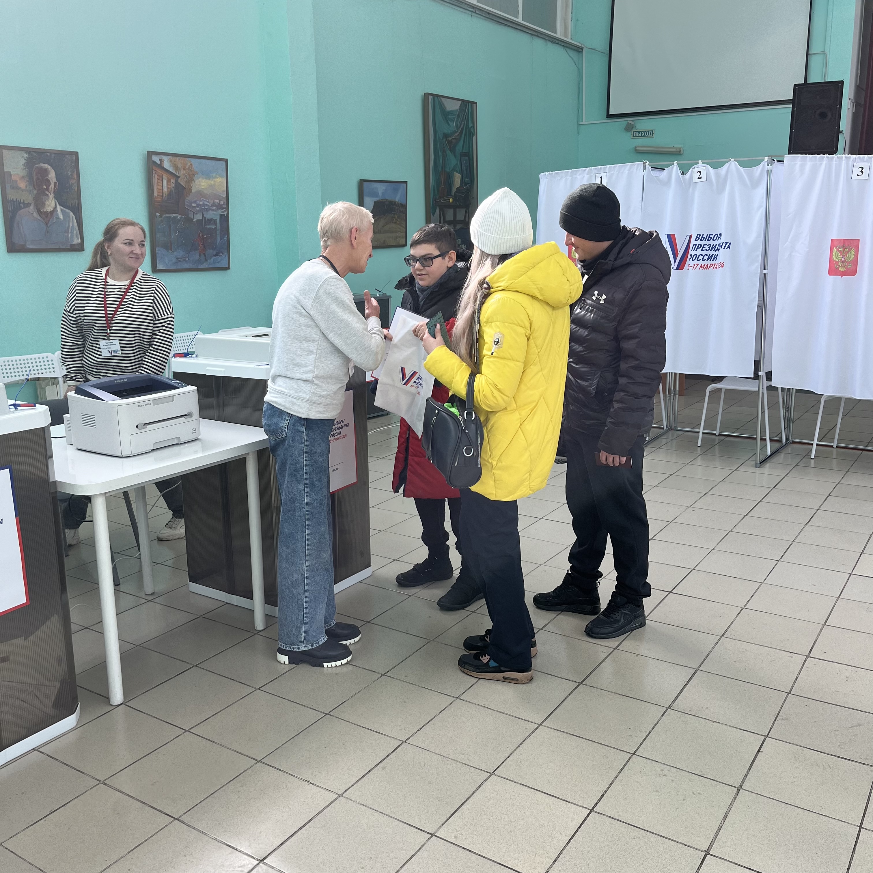 Сообщение наблюдателя — УИК №2325, Красноярский край