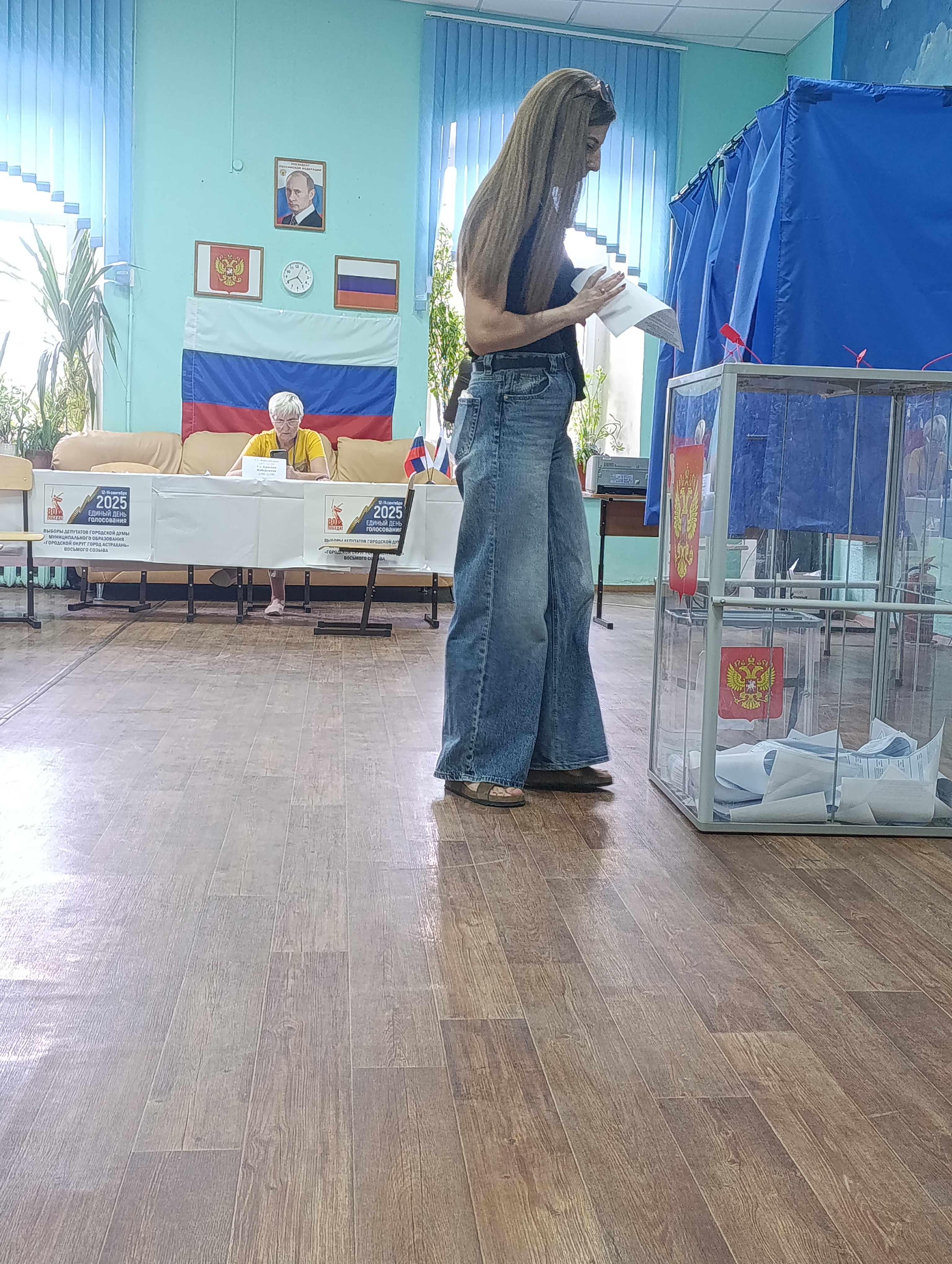 Сообщение наблюдателя — УИК №118, Астраханская область
