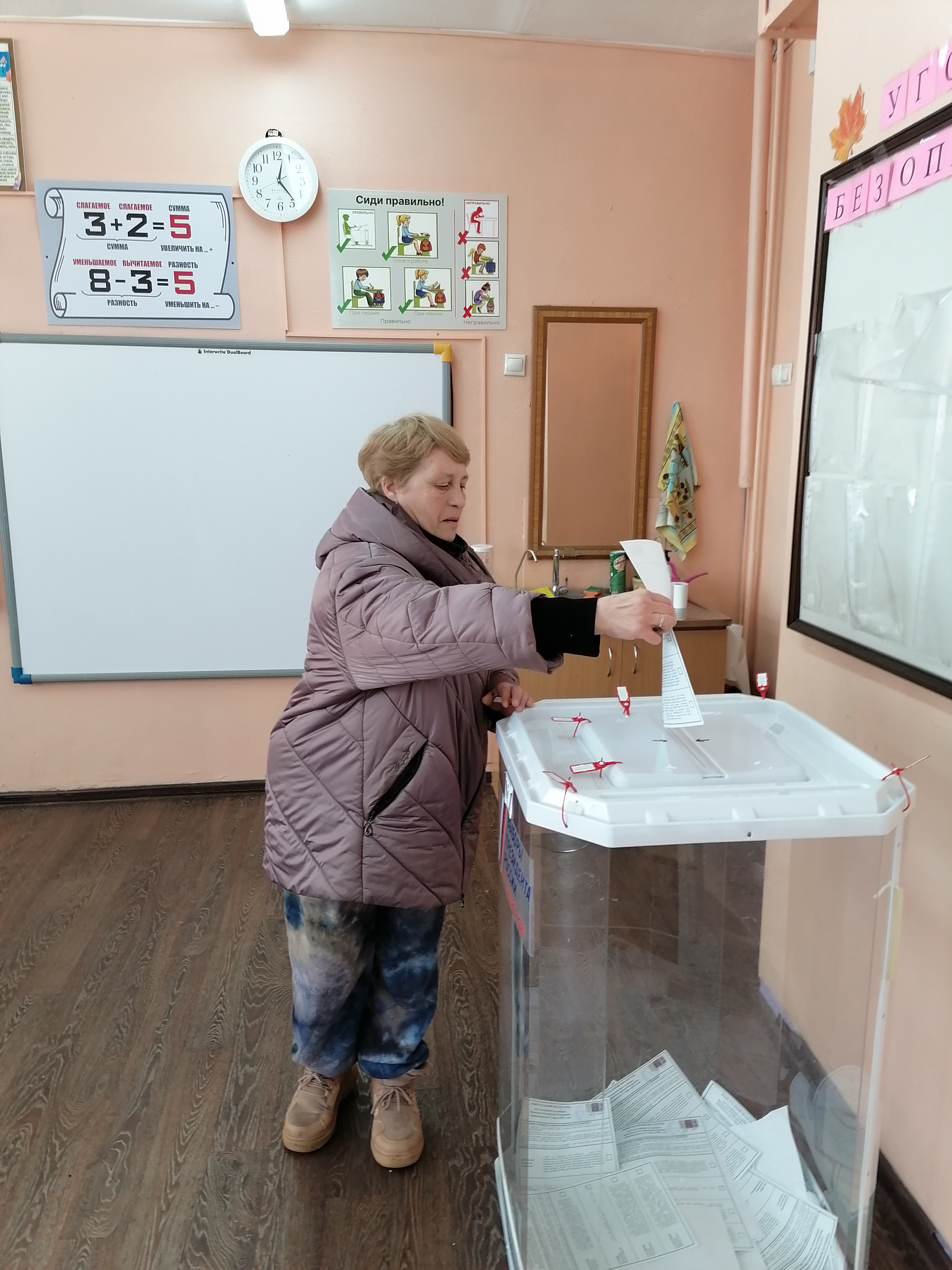 Сообщение наблюдателя — УИК №202, Московская область