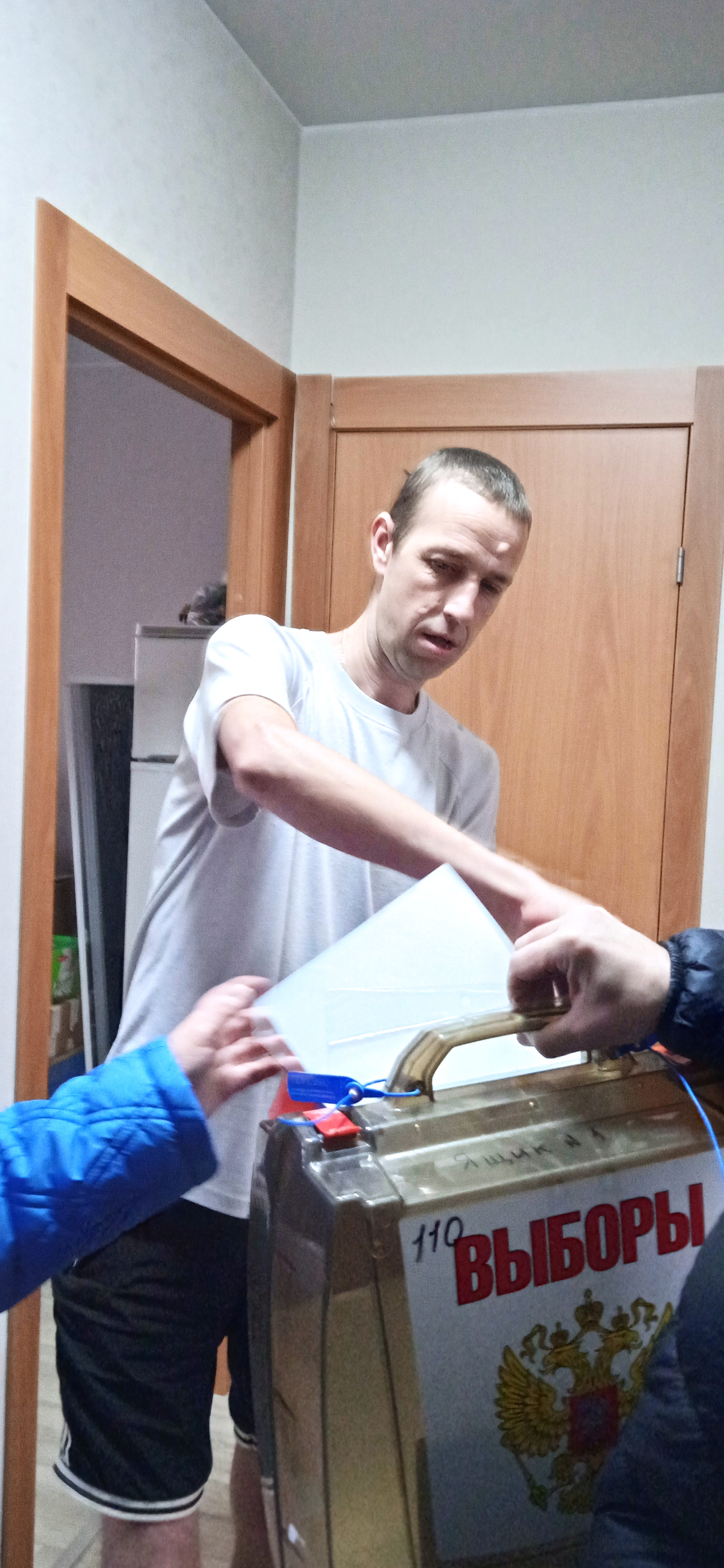 Сообщение наблюдателя — УИК №110, Ленинградская область