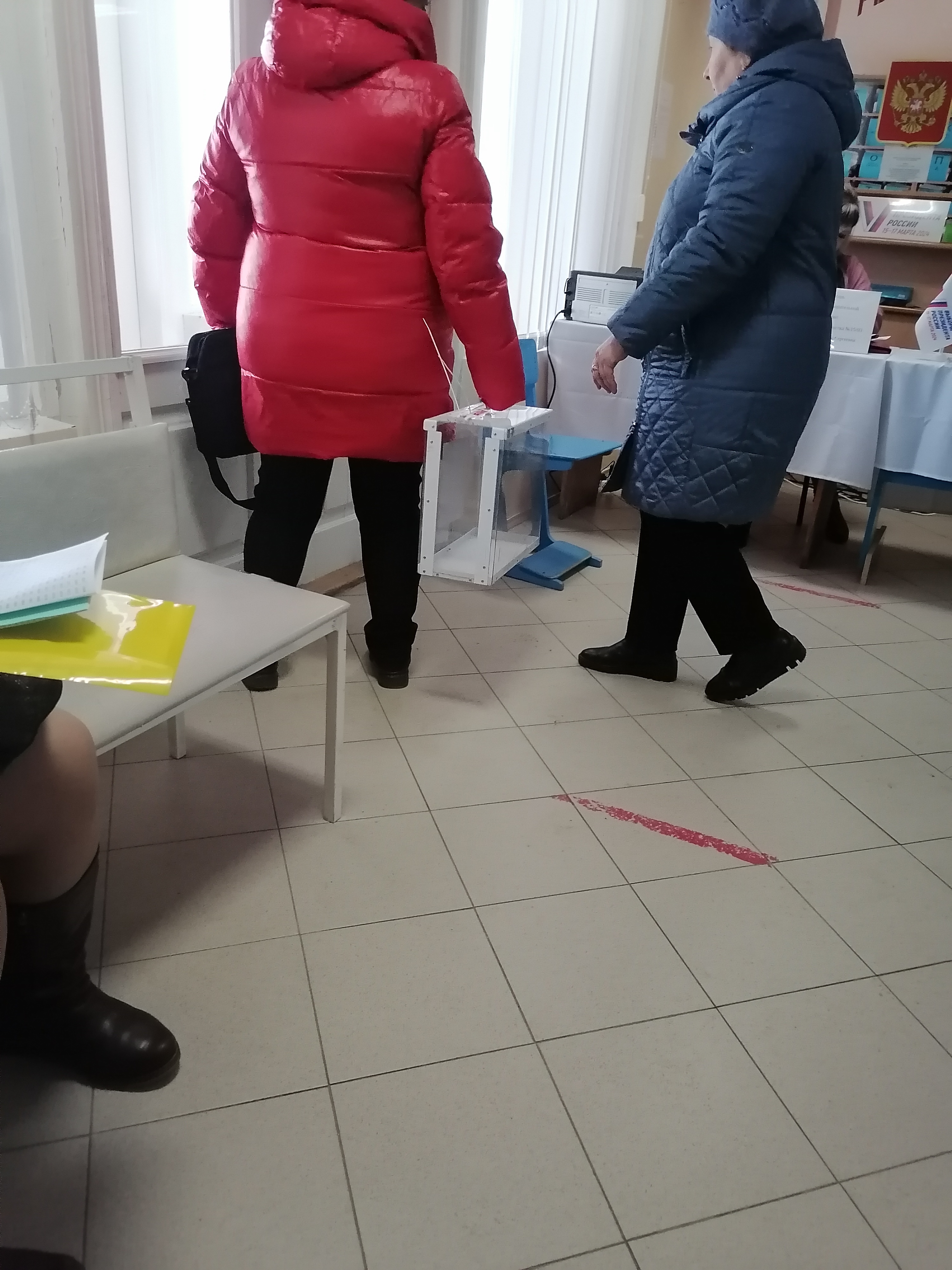 Сообщение наблюдателя — УИК №1503, Воронежская область