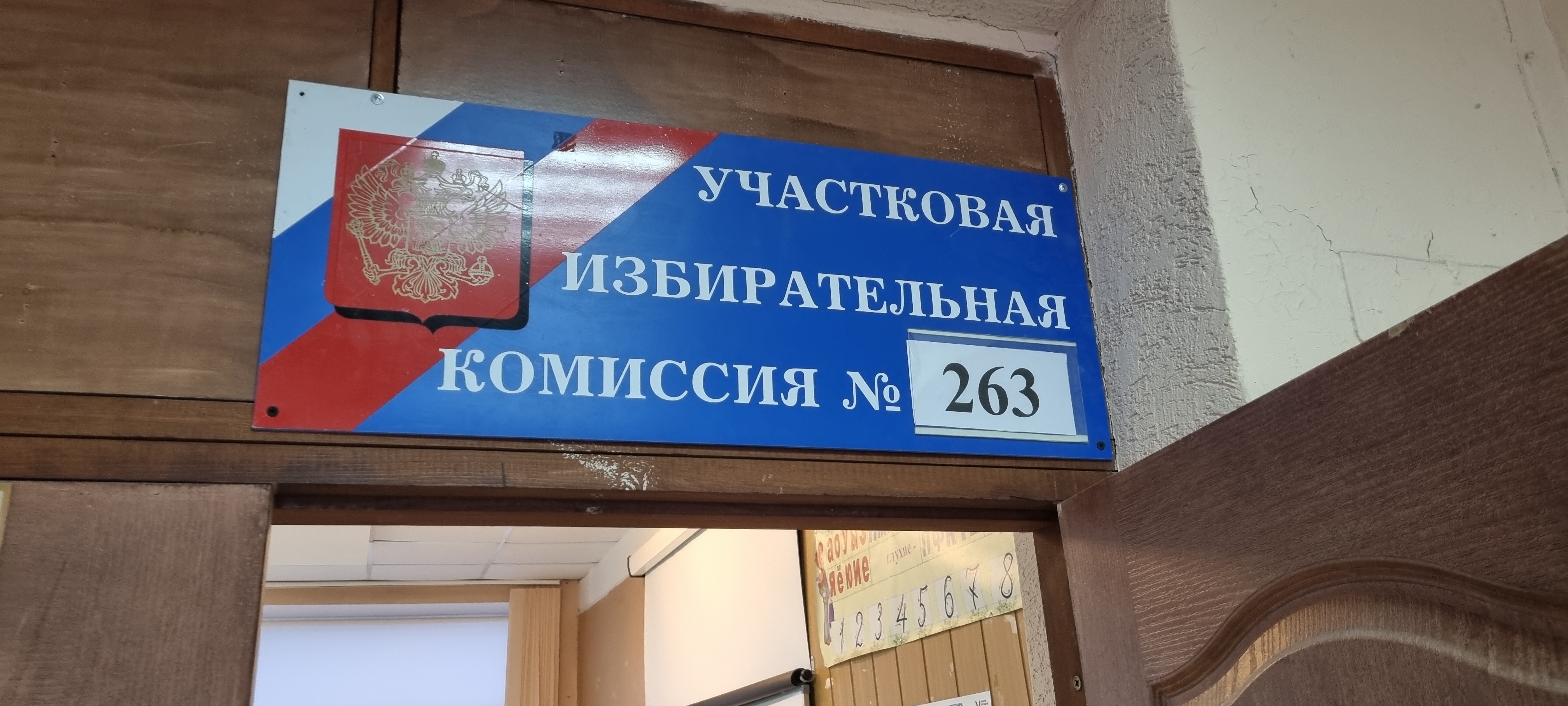 Сообщение наблюдателя — УИК №263, Саратовская область