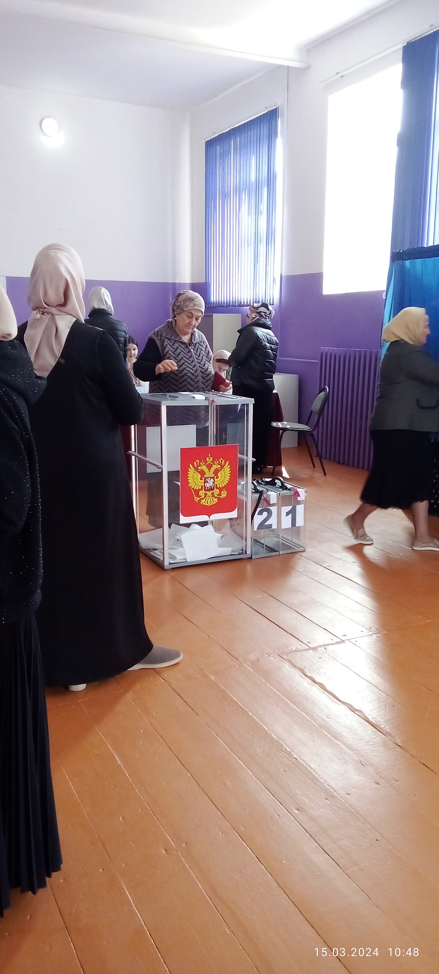 Сообщение наблюдателя — УИК №148, Чеченская Республика