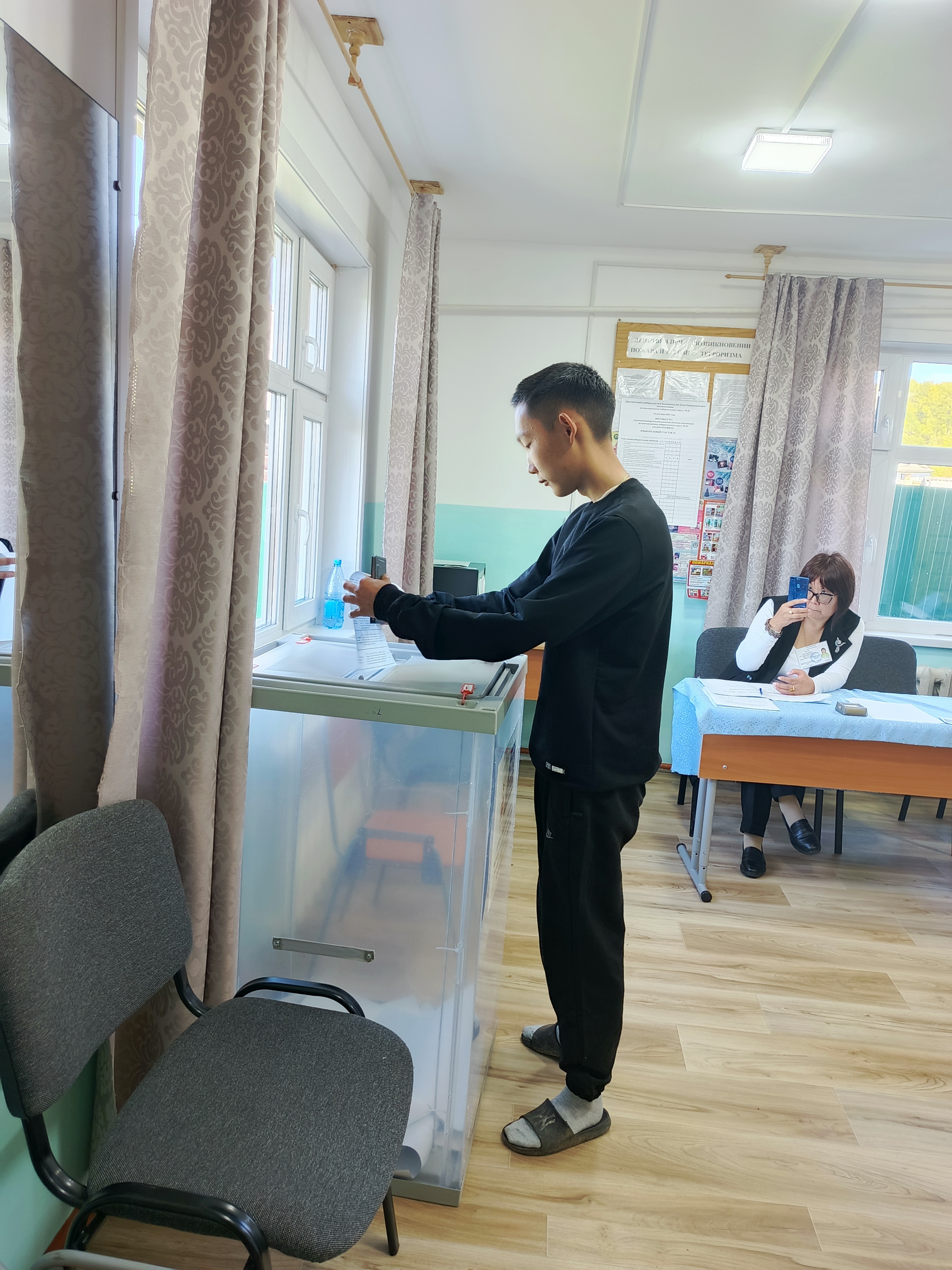 Сообщение наблюдателя — УИК №725, Хабаровский край