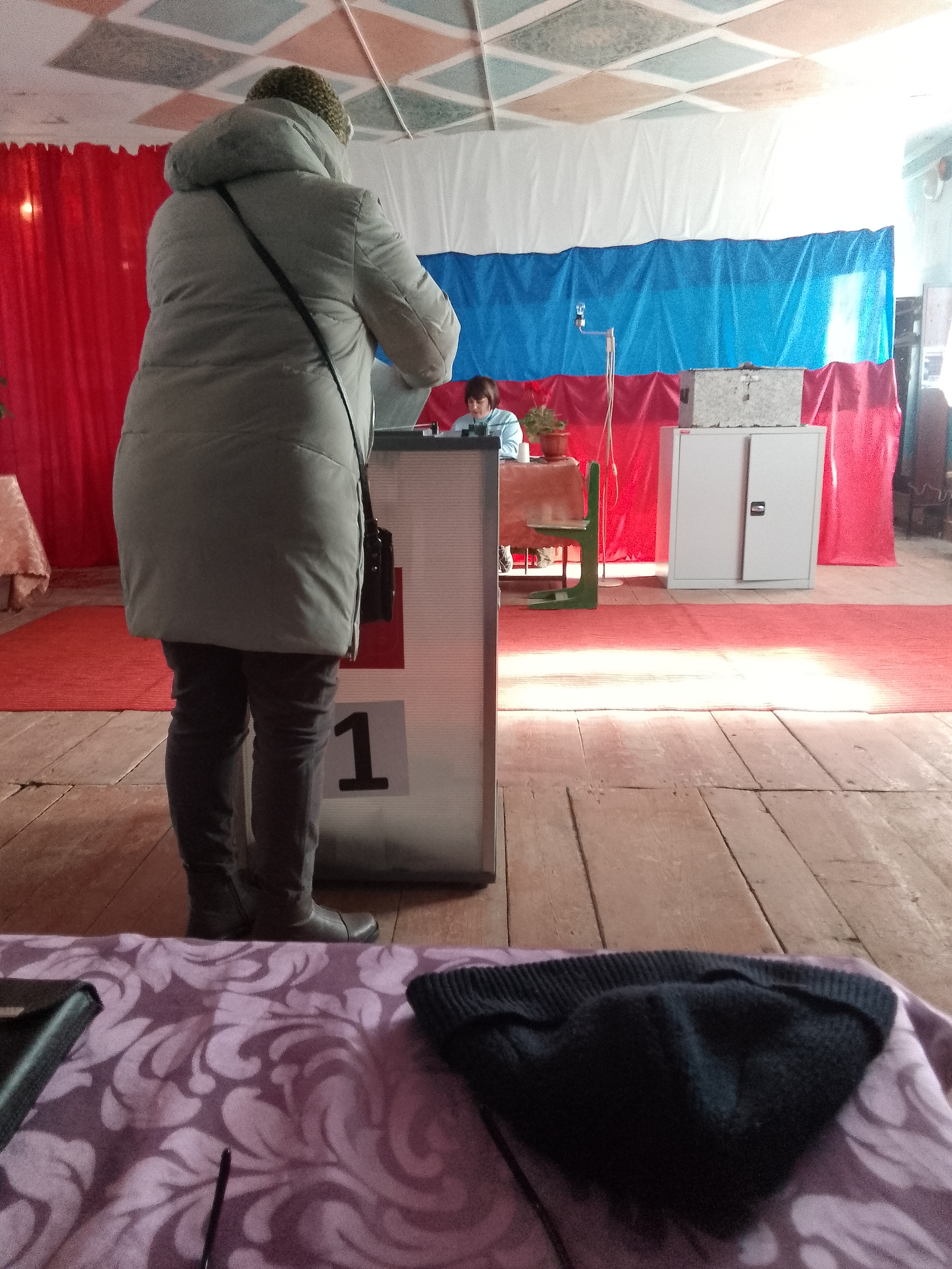 Сообщение наблюдателя — УИК №2414, Волгоградская область