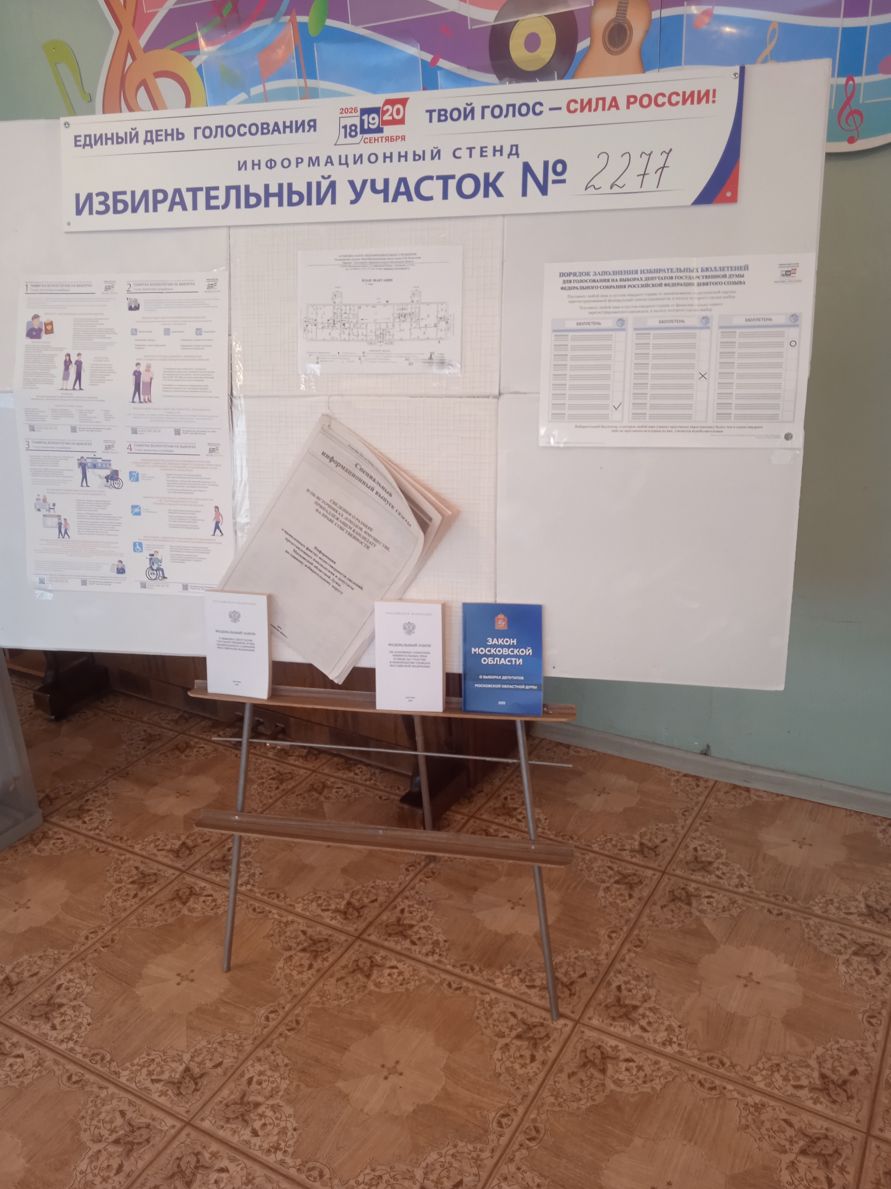 Сообщение — УИК №2277, Московская область
