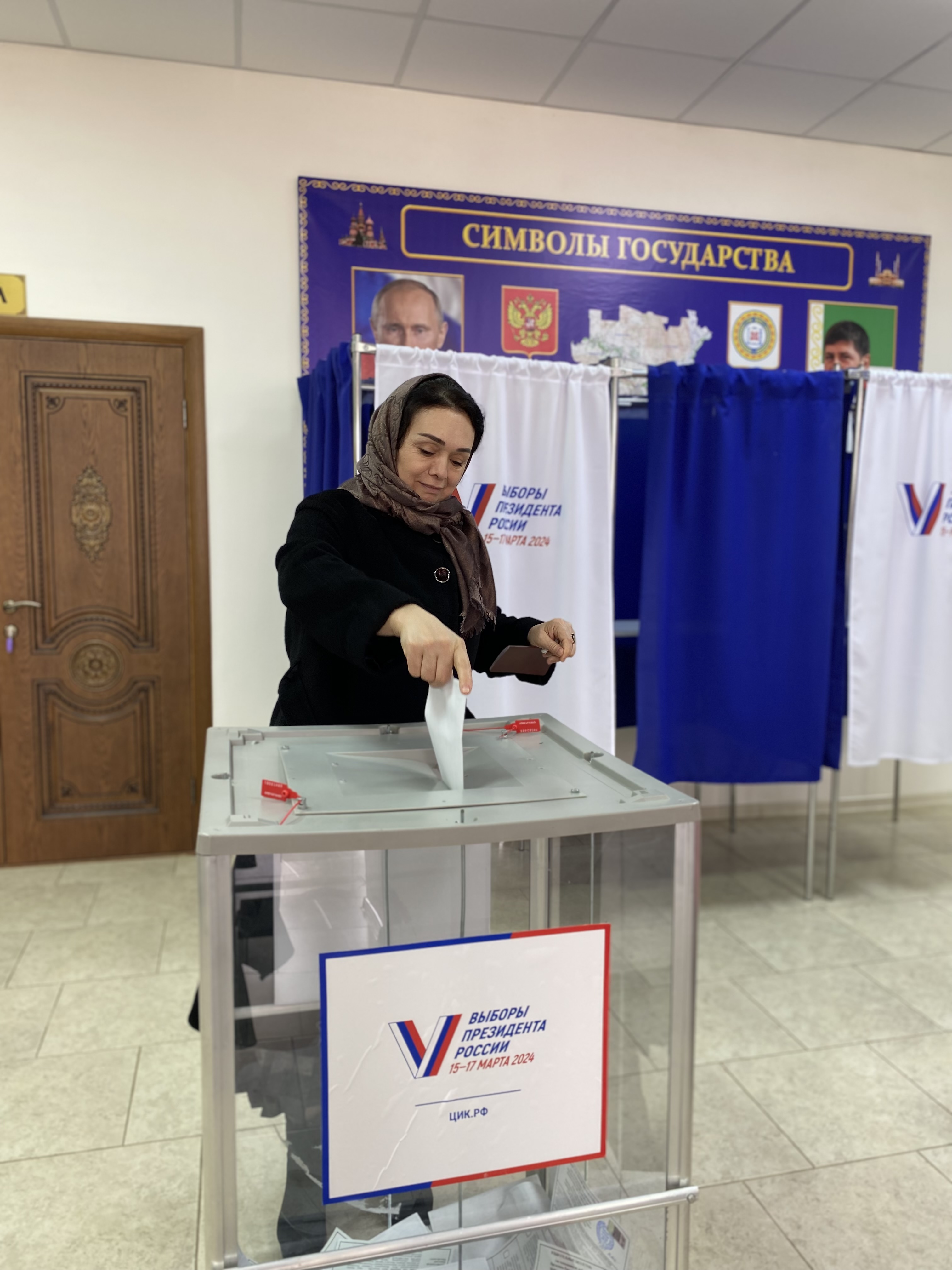 Сообщение наблюдателя — УИК №55, Чеченская Республика
