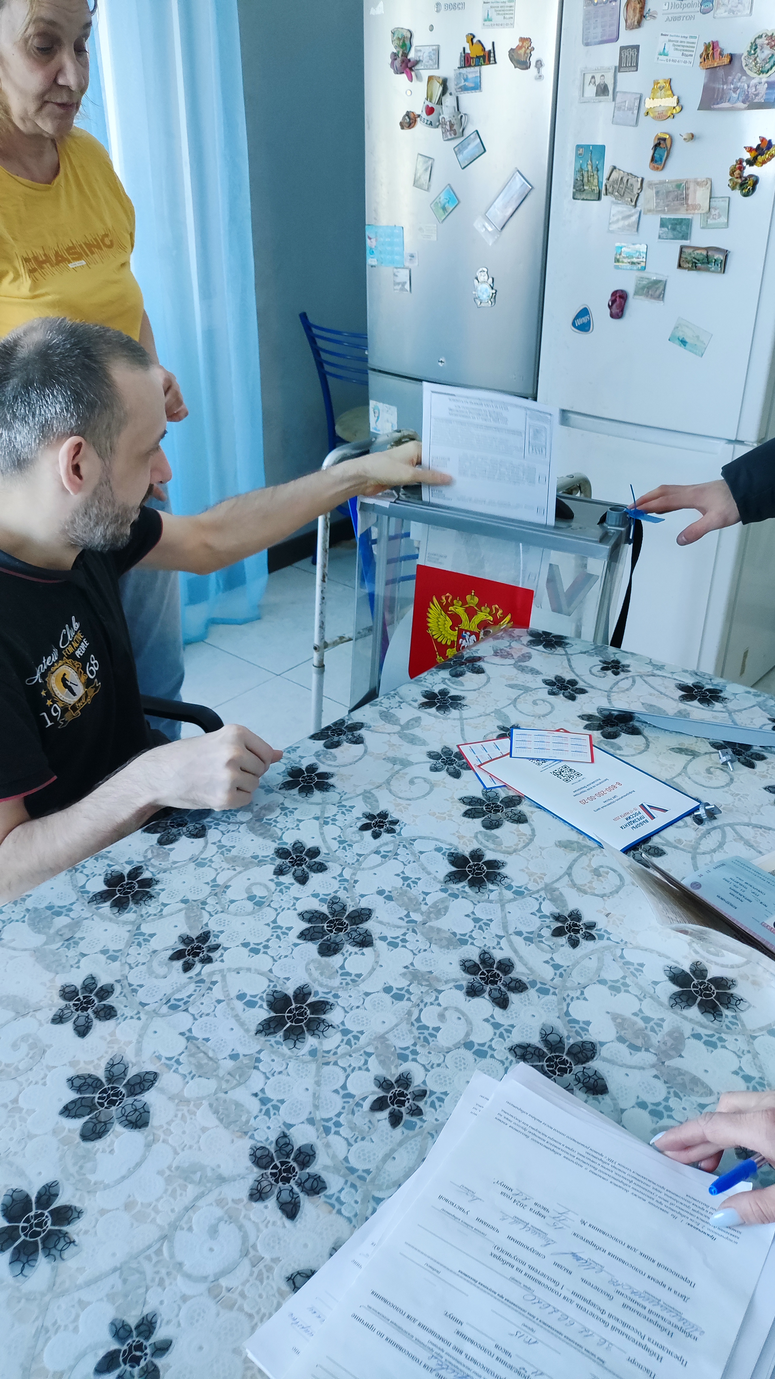 Сообщение наблюдателя — УИК №3543, Самарская область