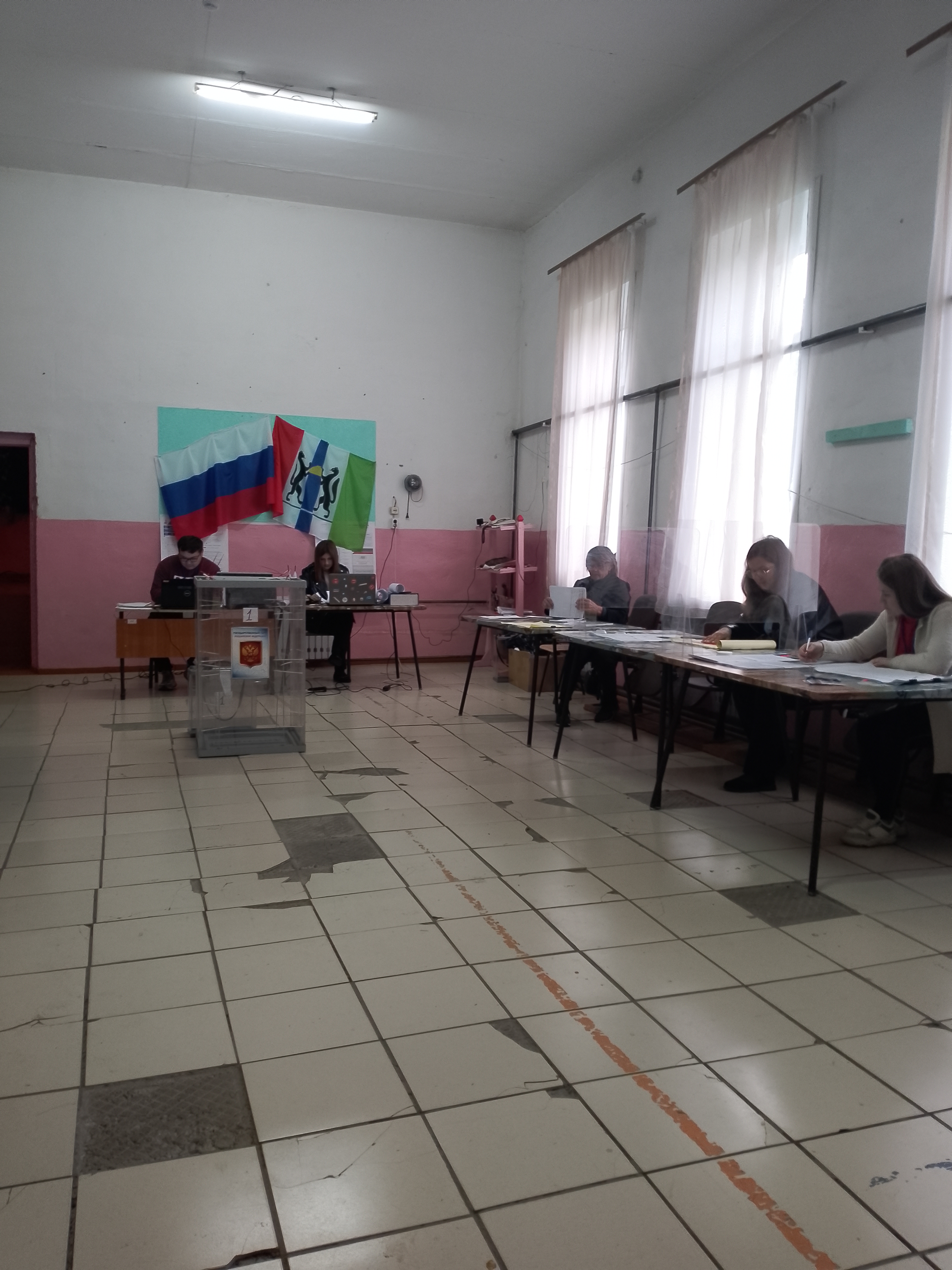 Сообщение наблюдателя — УИК №529, Новосибирская область