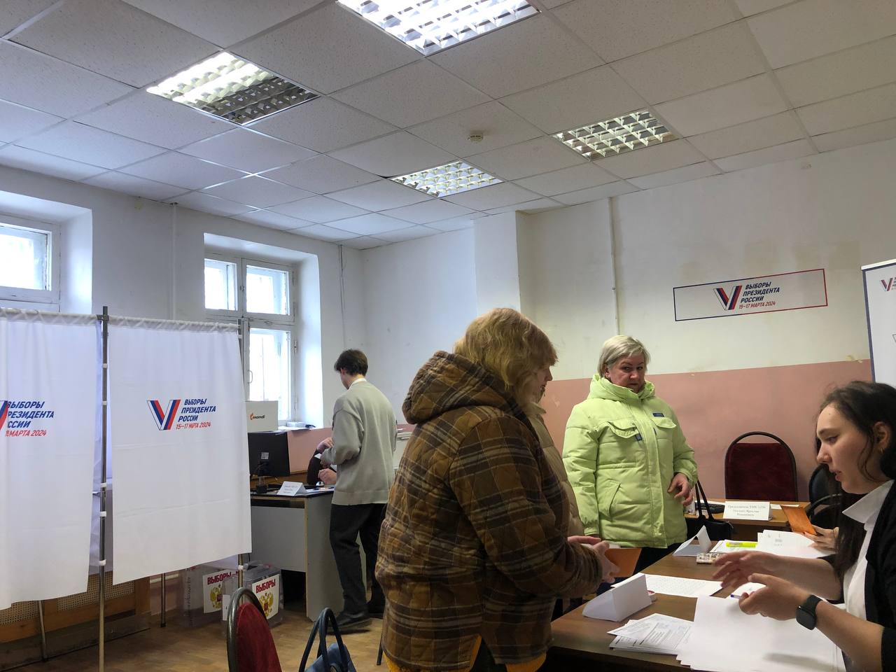 Сообщение наблюдателя — УИК №1236, Московская область