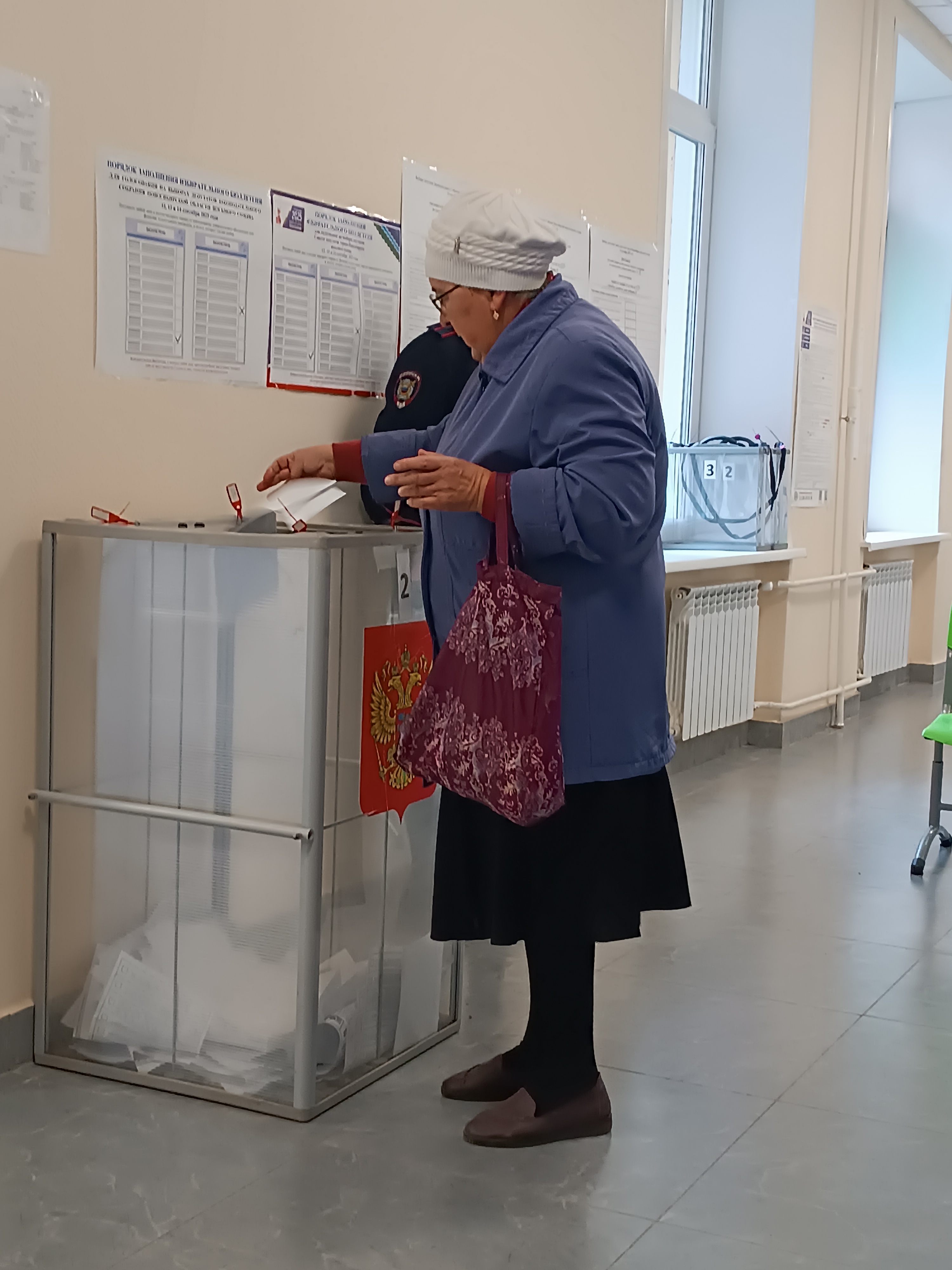 Сообщение наблюдателя — УИК №1597, Новосибирская область