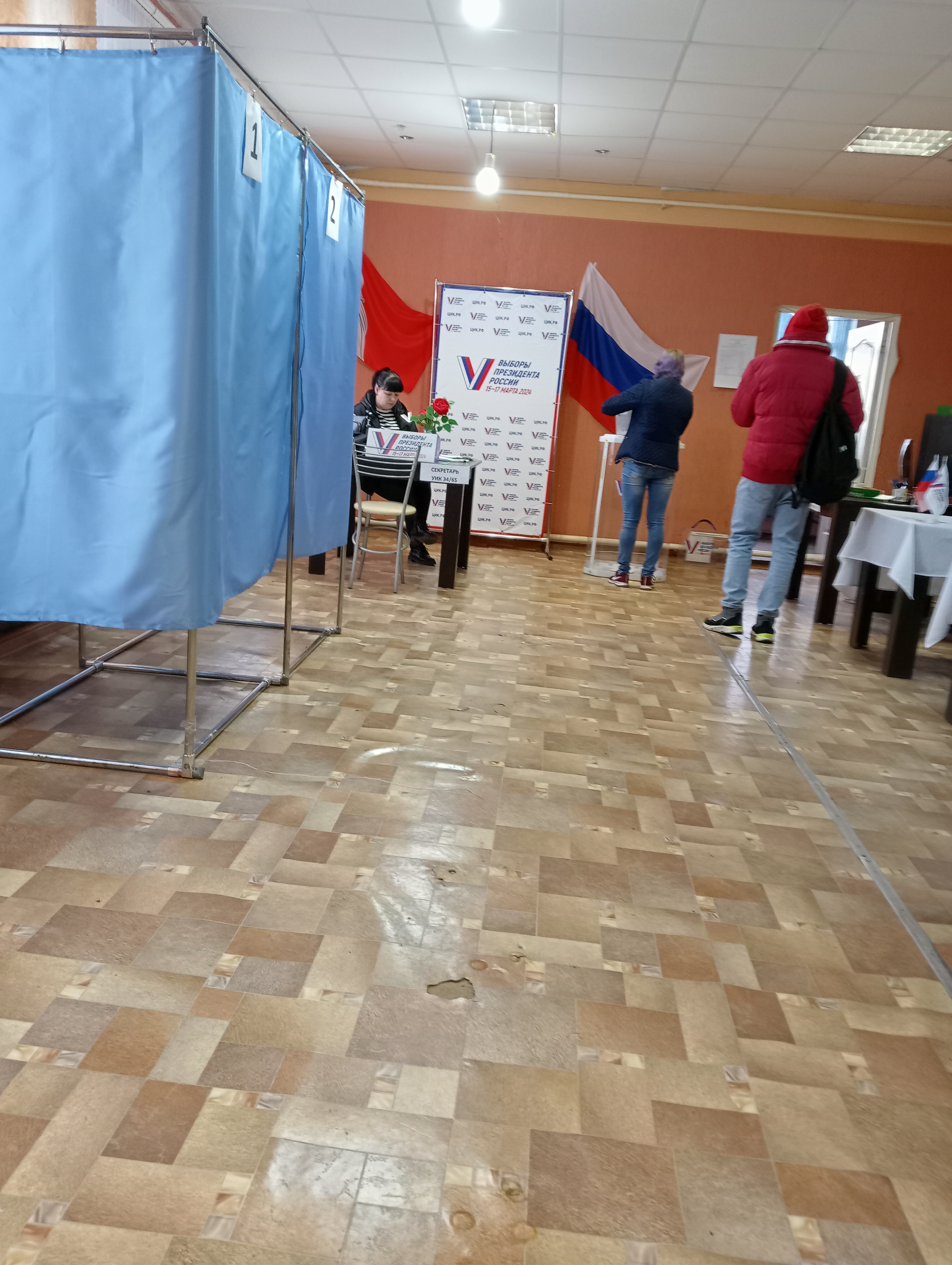 Сообщение наблюдателя — УИК №3465, Воронежская область
