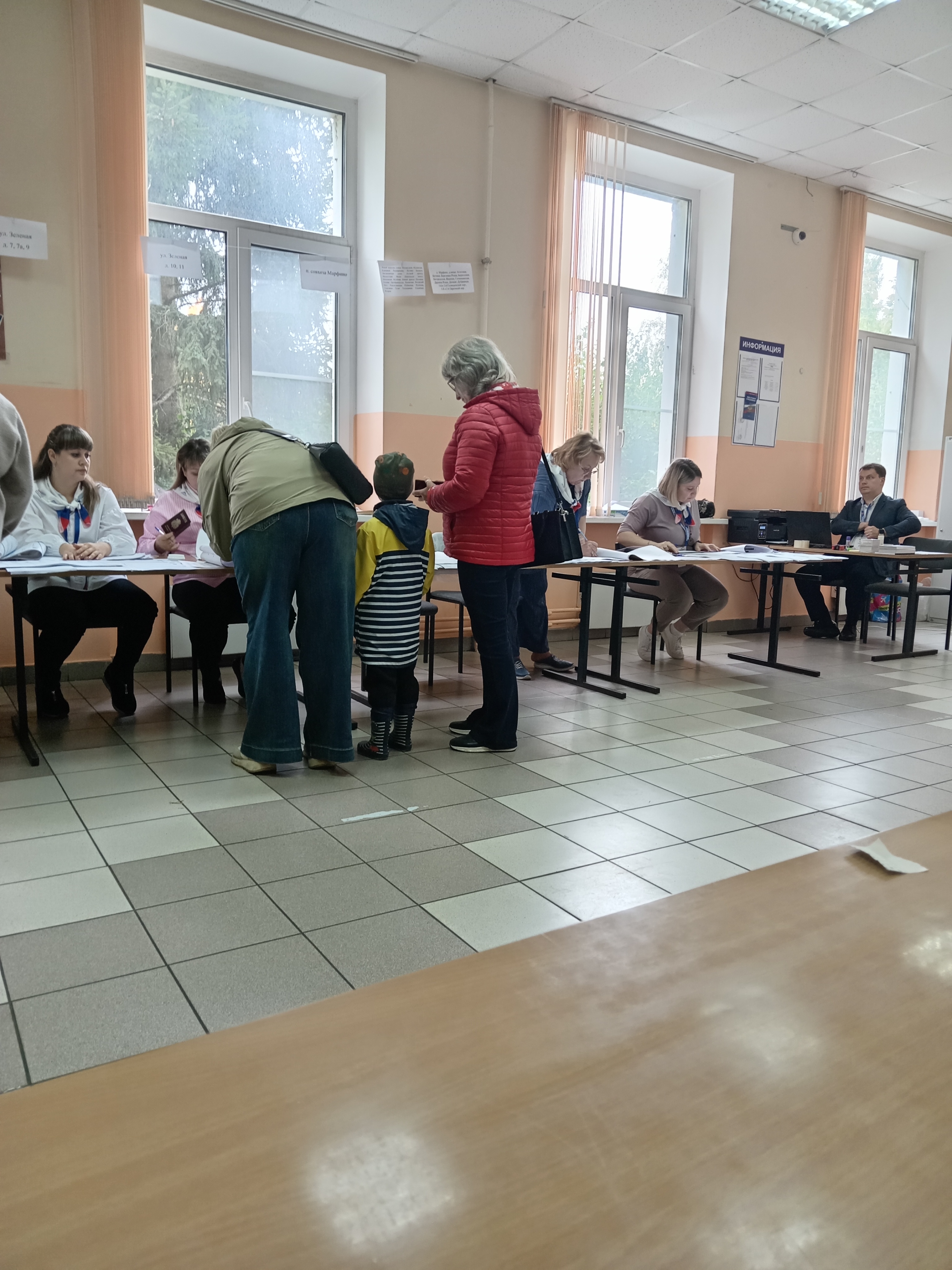 Сообщение — УИК №1733, Московская область