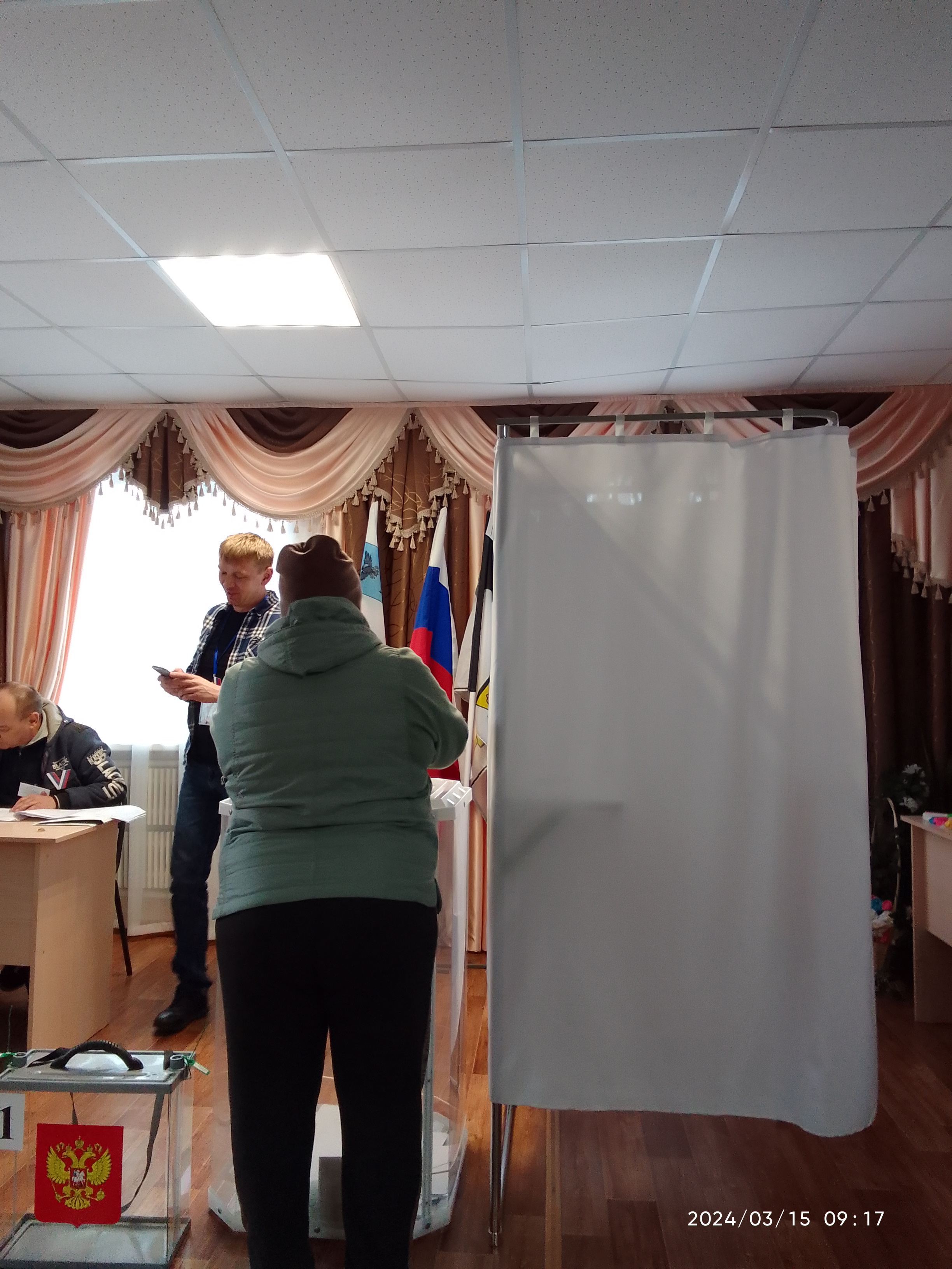 Сообщение наблюдателя — УИК №1075, Белгородская область