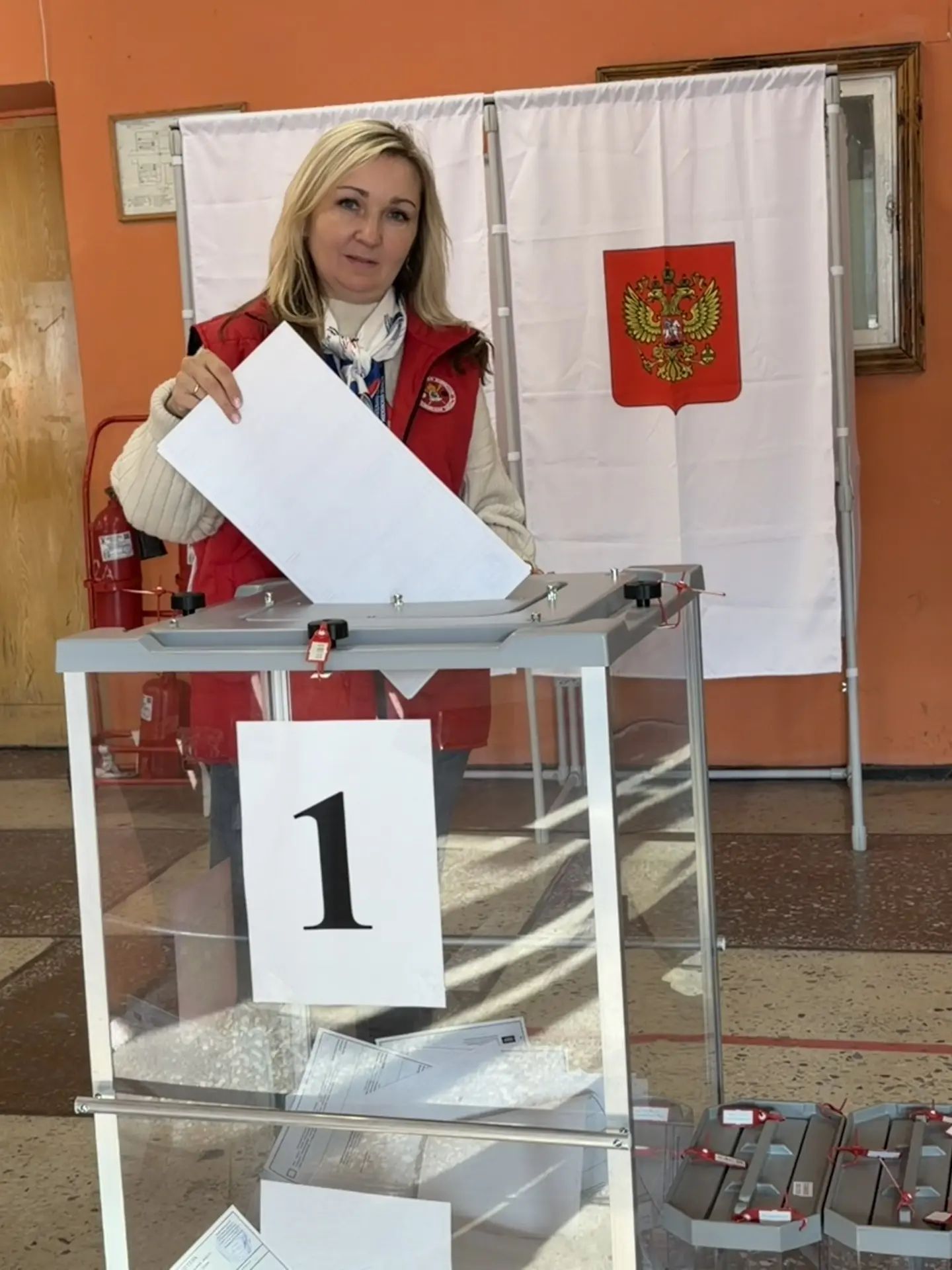 Сообщение — УИК №1396, Московская область