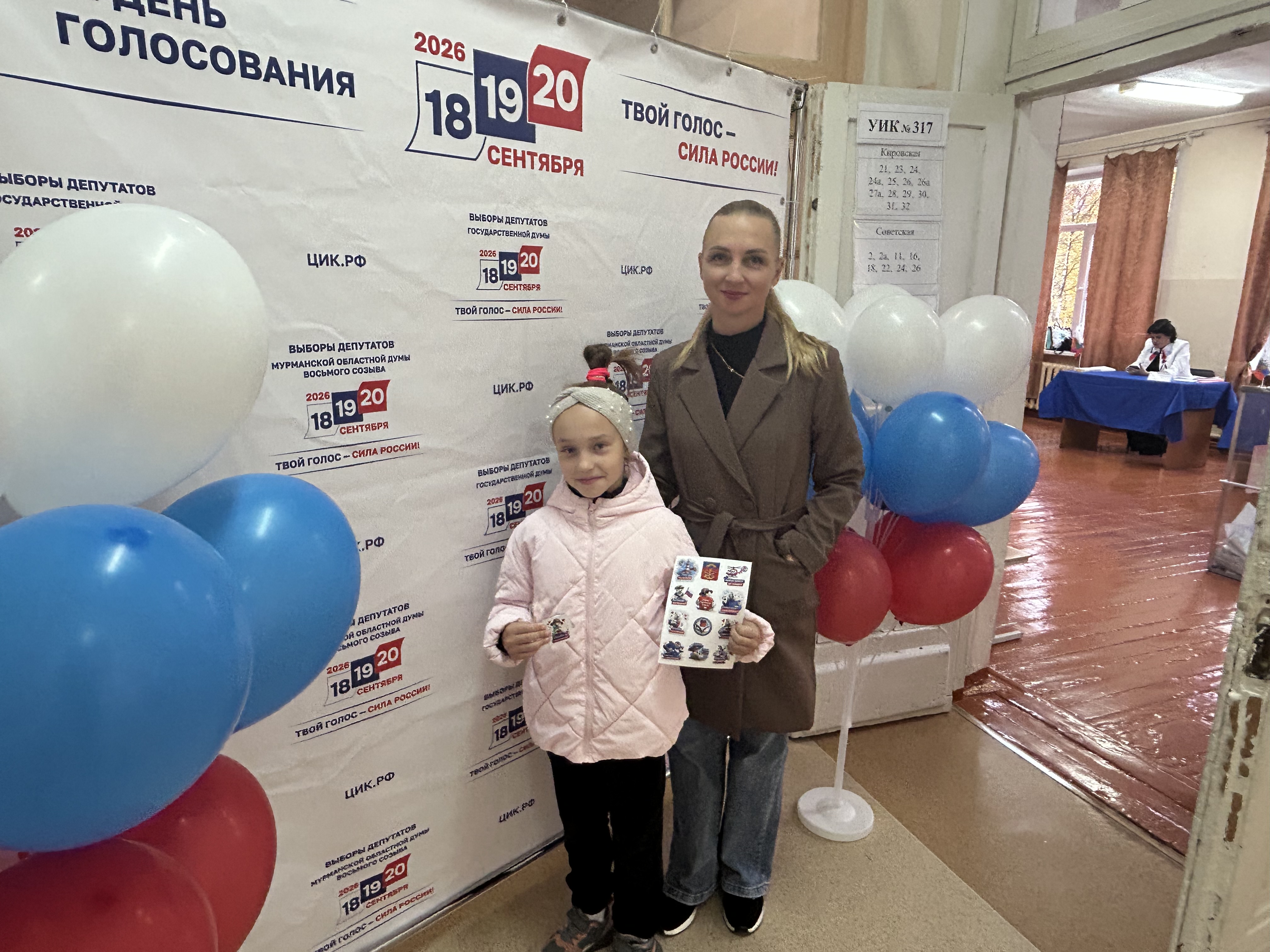 Сообщение — УИК №317, Мурманская область
