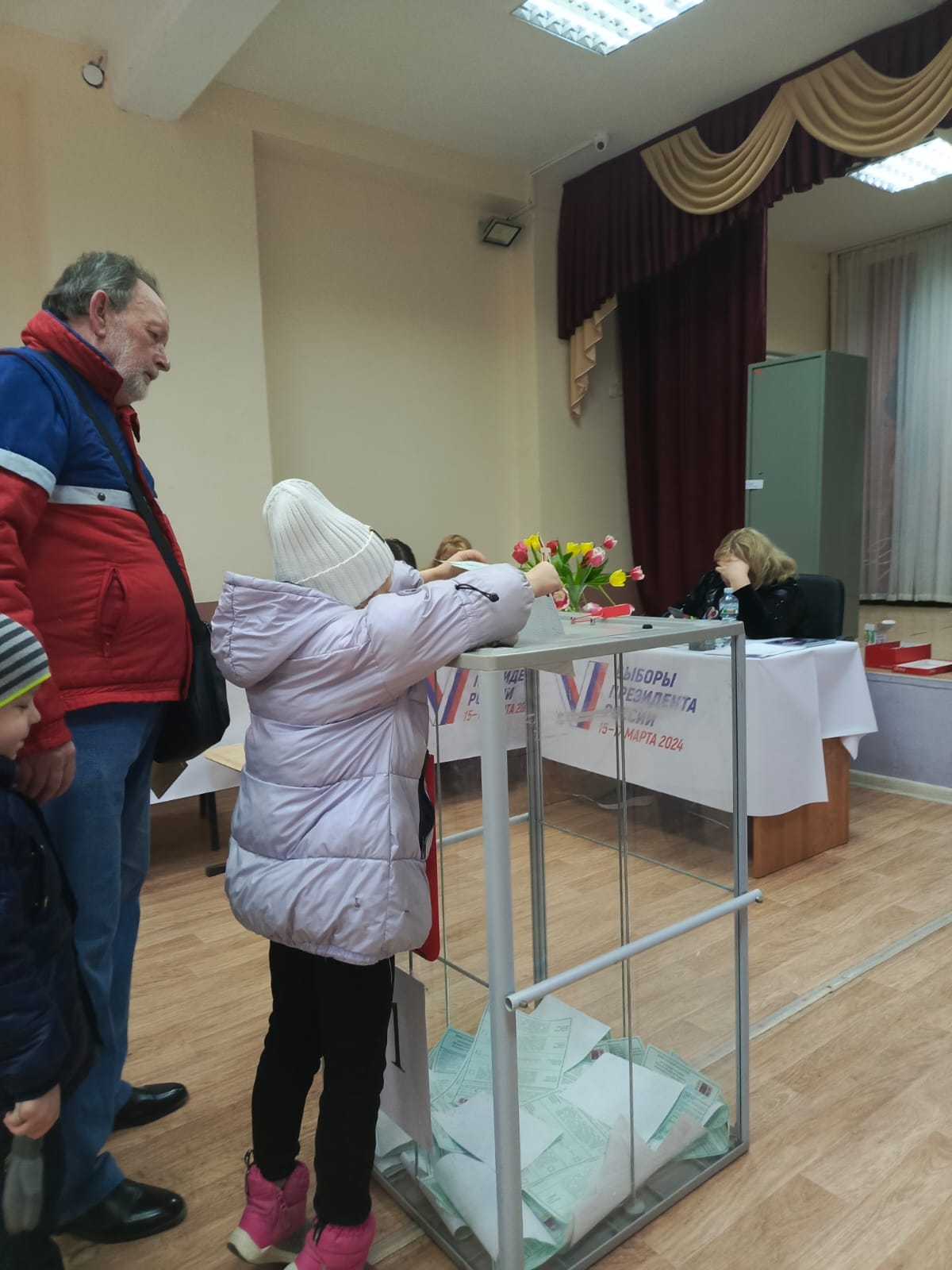 Сообщение наблюдателя — УИК №242, Астраханская область