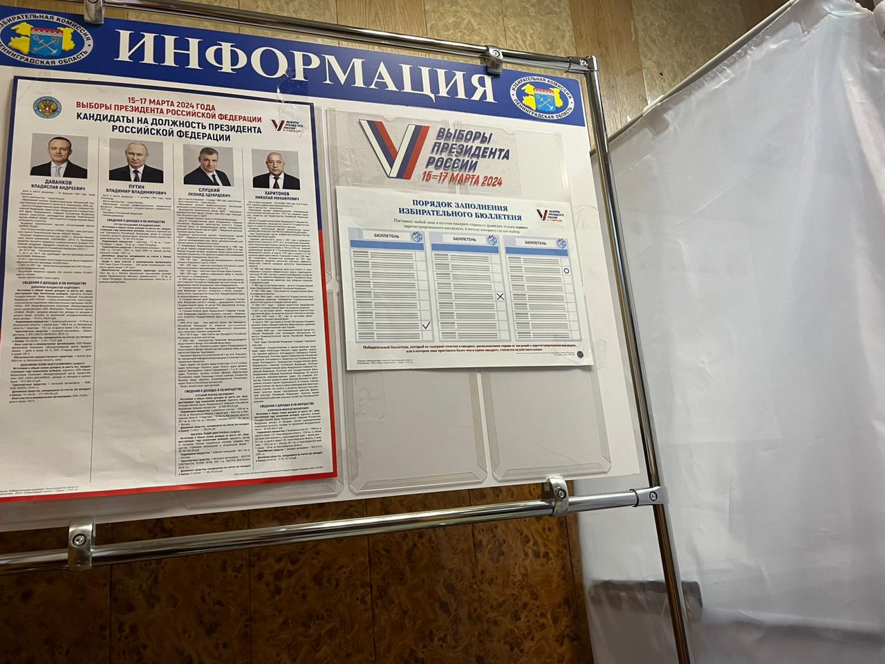 Сообщение наблюдателя — УИК №104, Ленинградская область