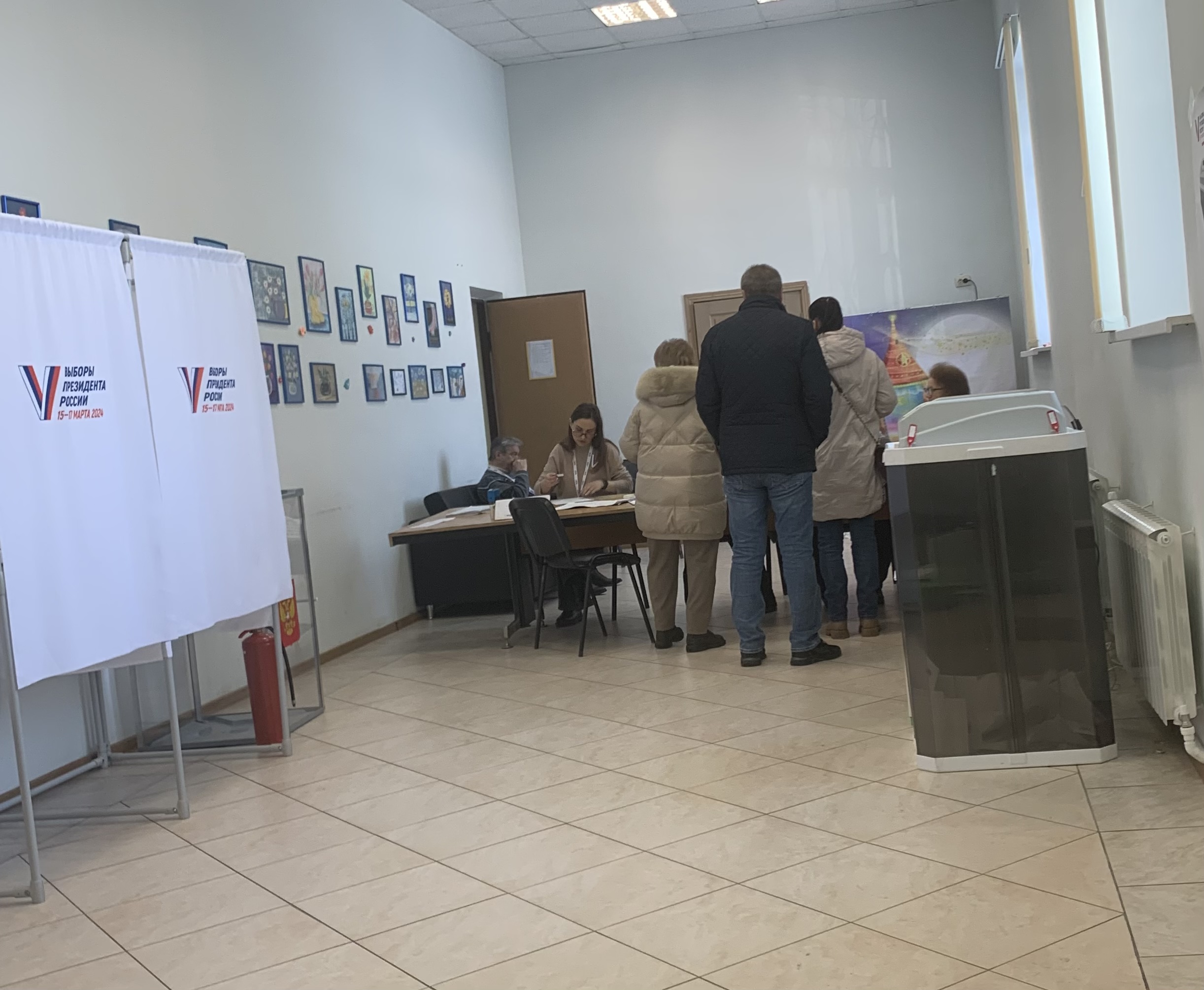 Сообщение наблюдателя — УИК №3684, Московская область
