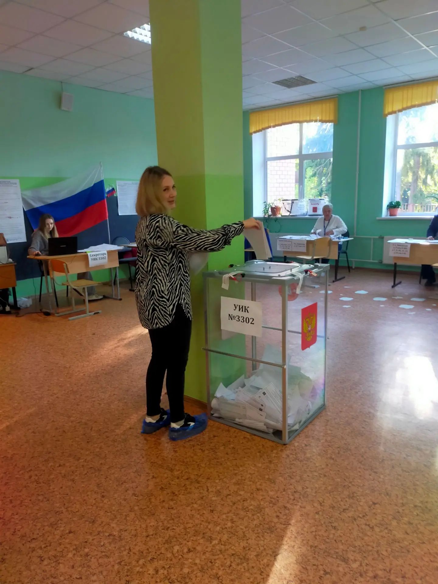 Сообщение — УИК №3302, Московская область