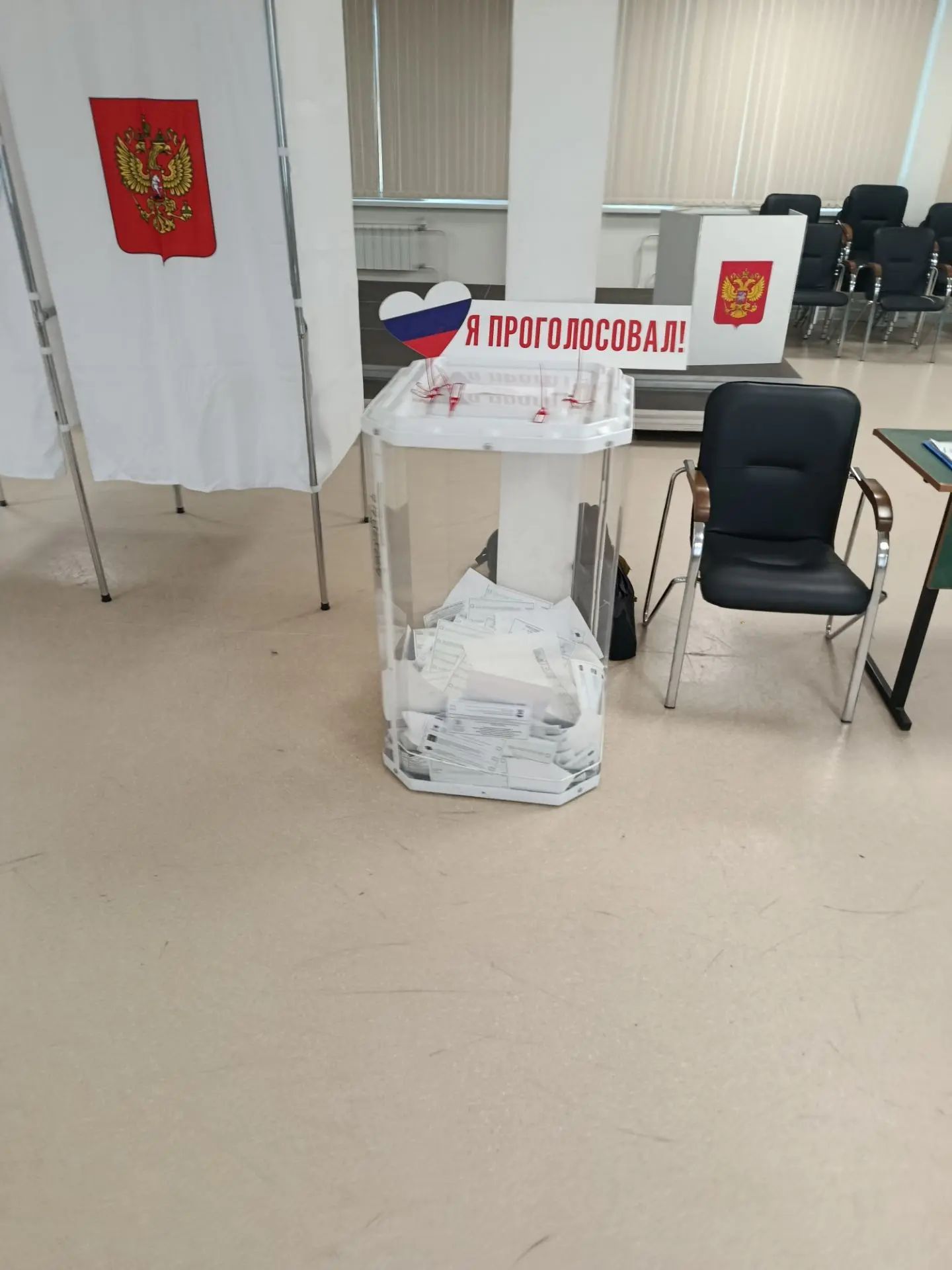 Сообщение — УИК №3755, Московская область