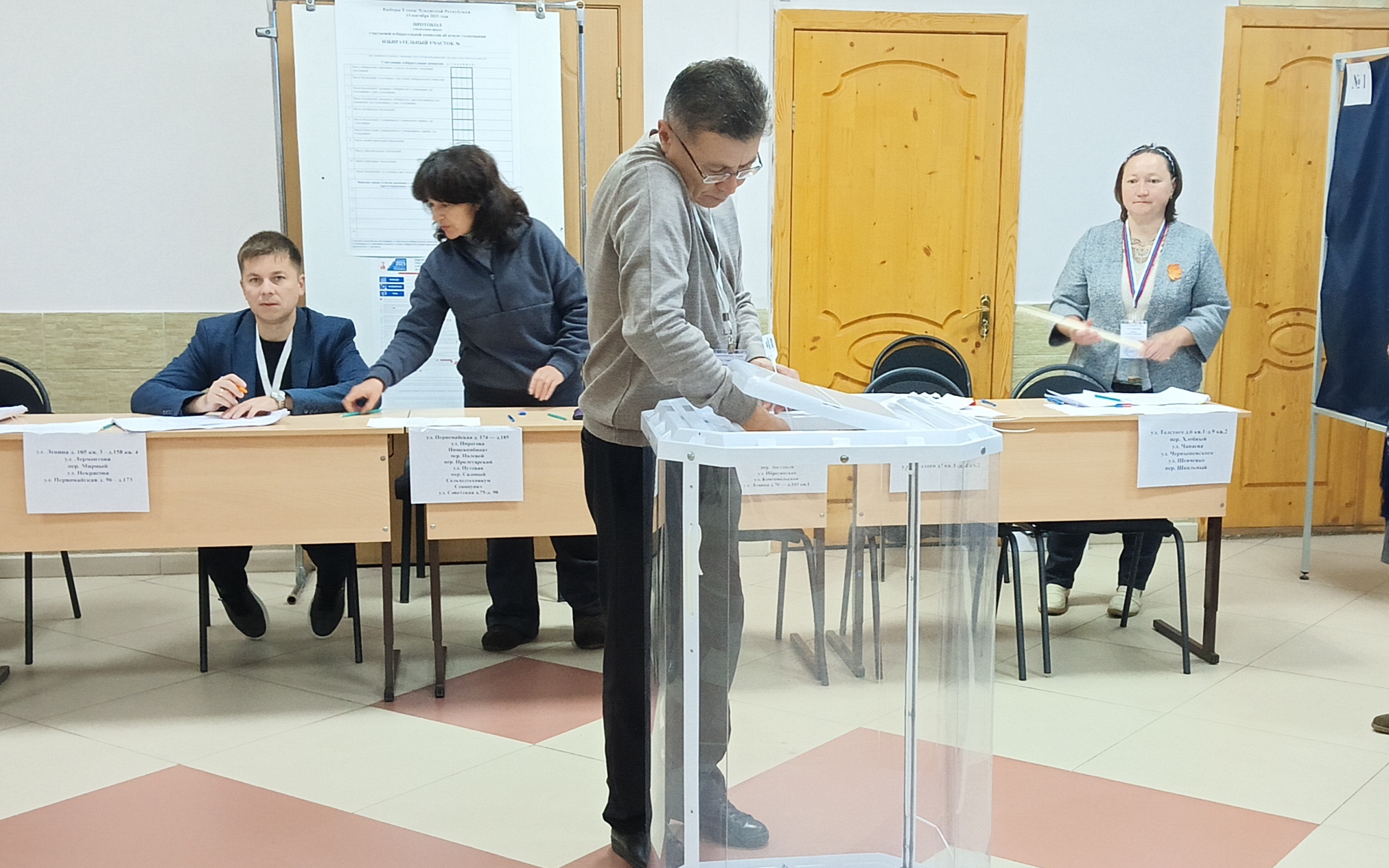 Сообщение наблюдателя — УИК №404, Чувашская Республика — Чувашия