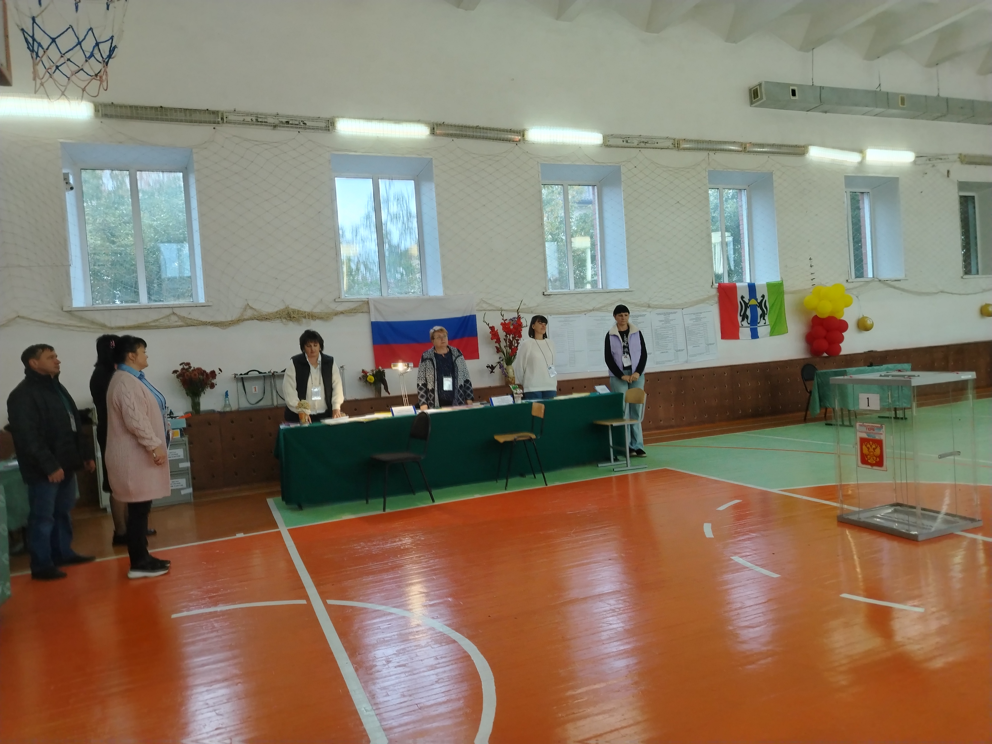 Сообщение наблюдателя — УИК №1211, Новосибирская область