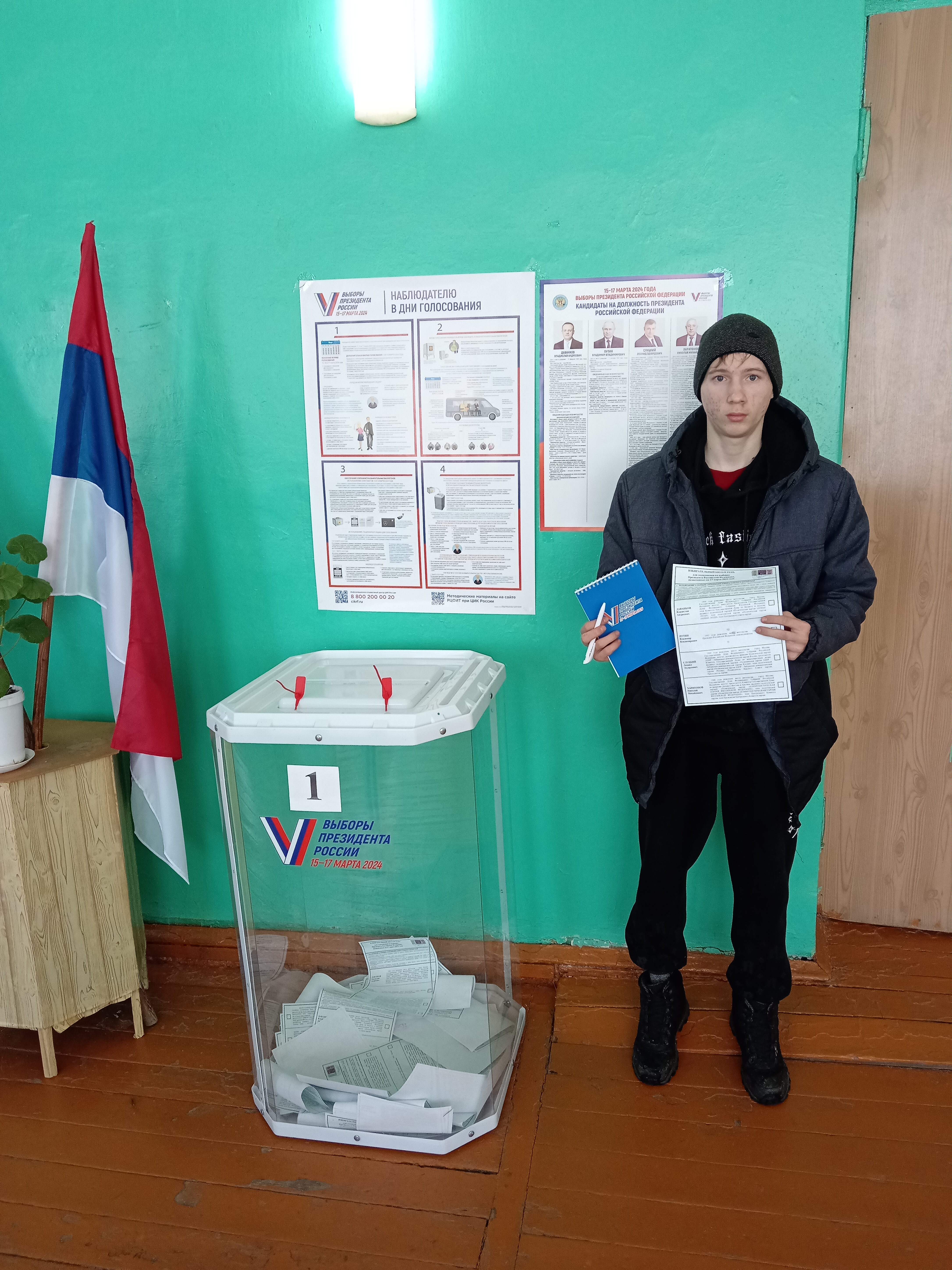 Сообщение наблюдателя — УИК №745, Республика Мордовия