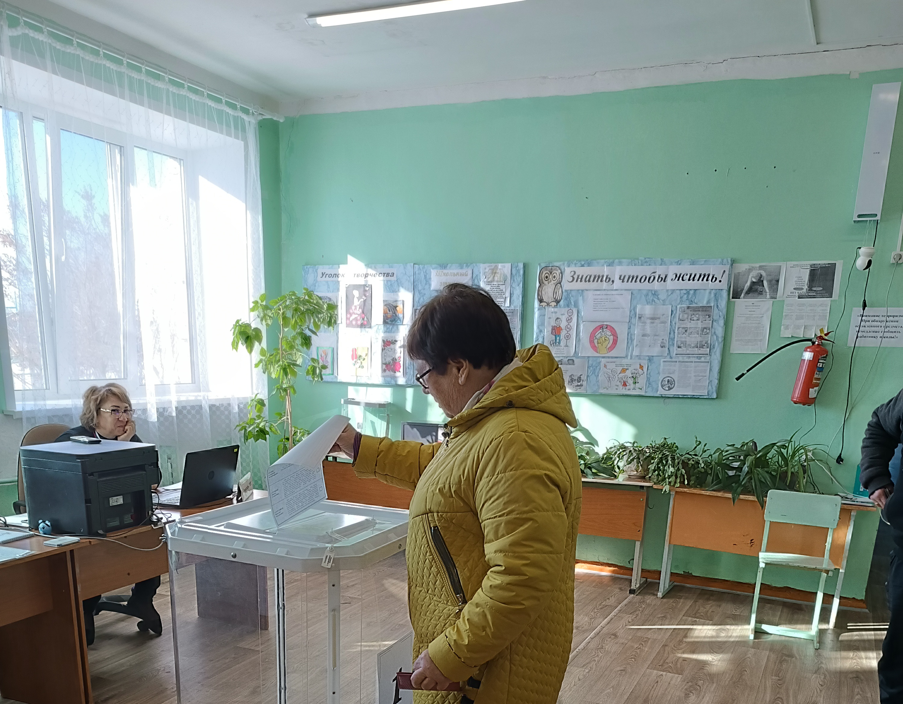 Сообщение наблюдателя — УИК №586, Саратовская область
