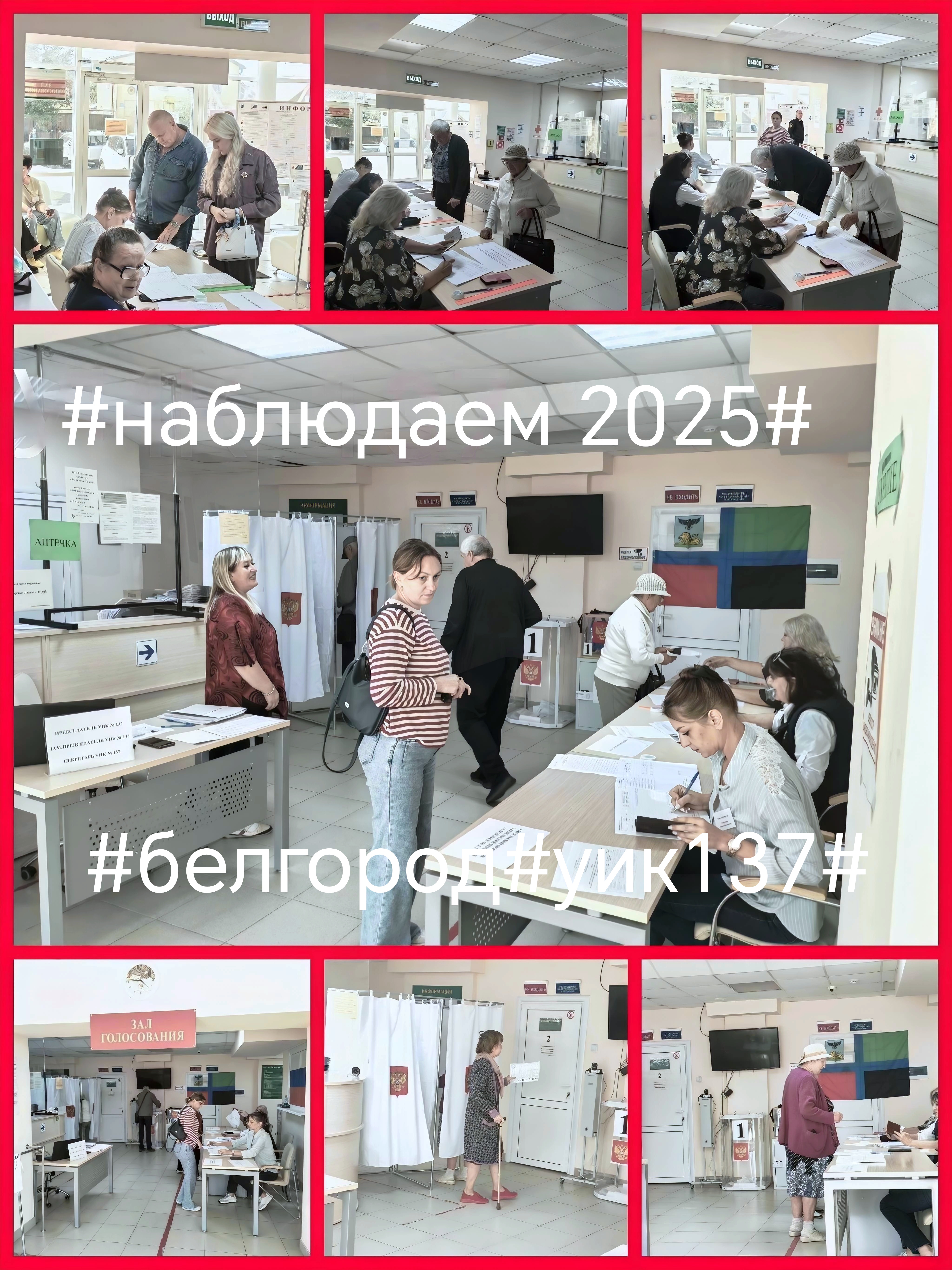 Сообщение наблюдателя — УИК №137, Белгородская область