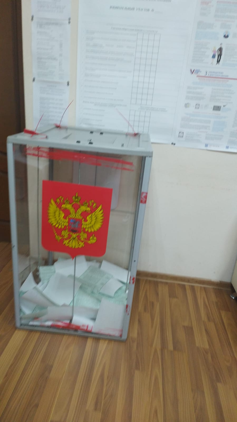 Сообщение наблюдателя — УИК №145, Астраханская область